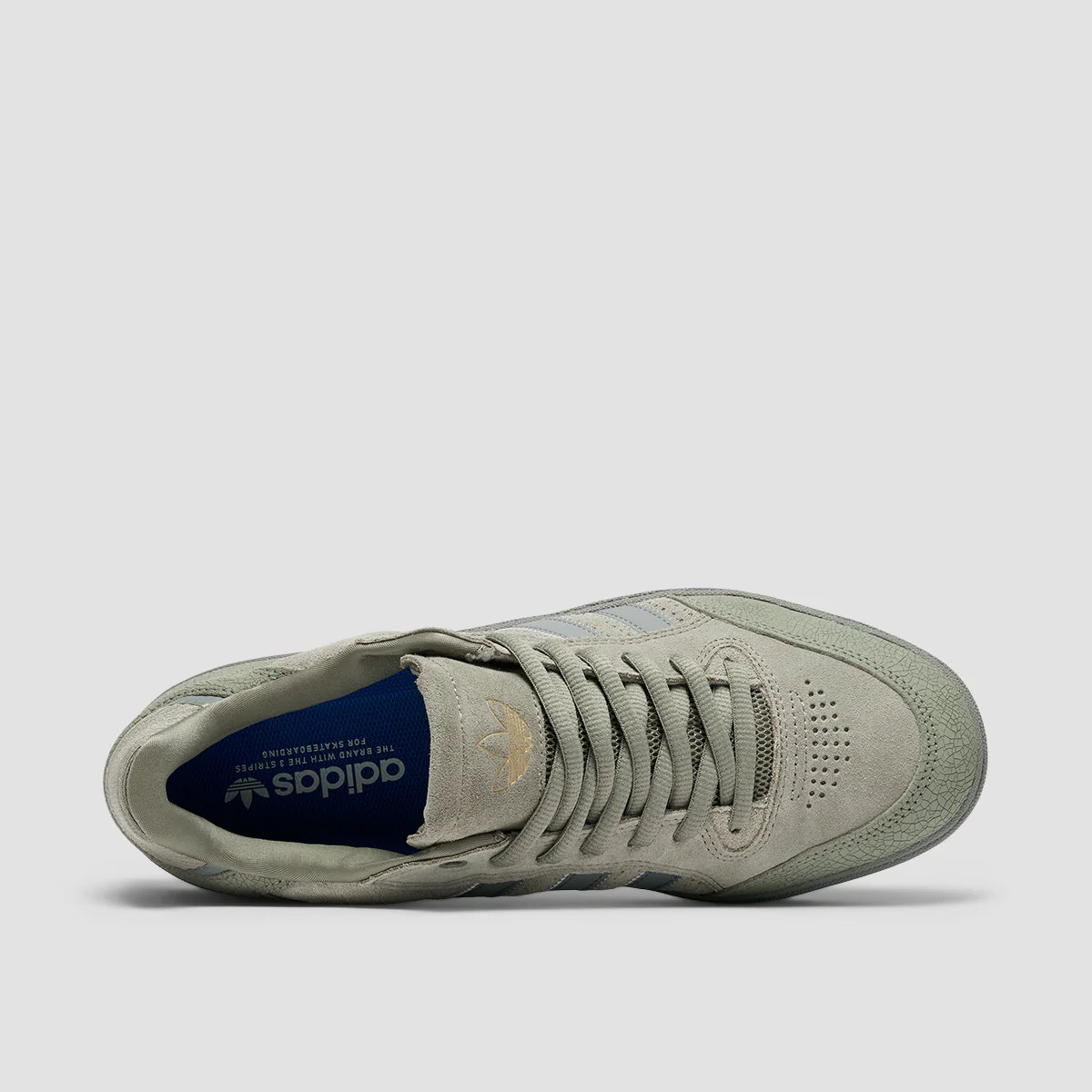adidas Tyshawn Low Shoes - Silver Pebble/Grey Three/Gold Met - Image 4