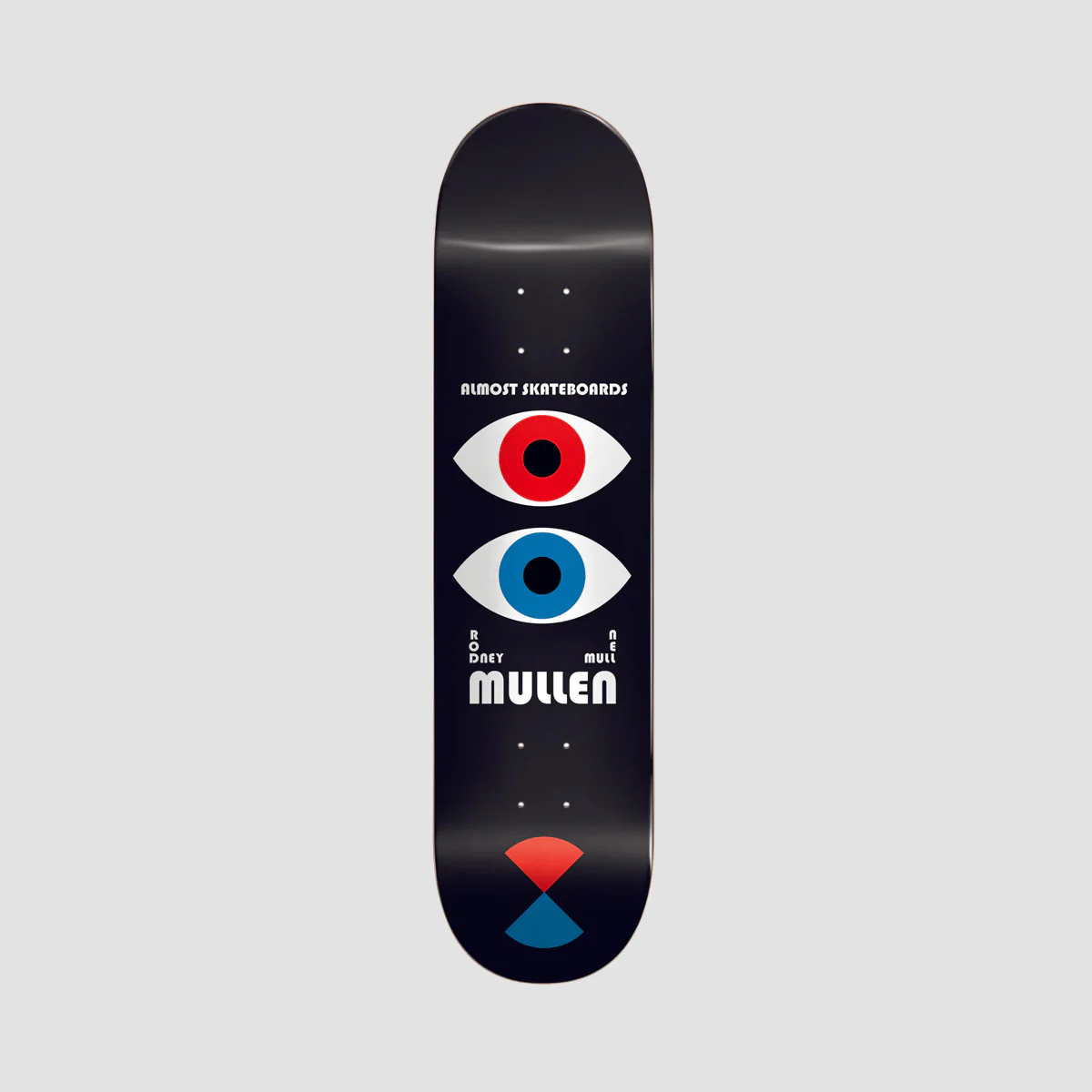 Almost Bauhaus Impact Pro Light Skateboard Deck Rodney Mullen/Black - 8"