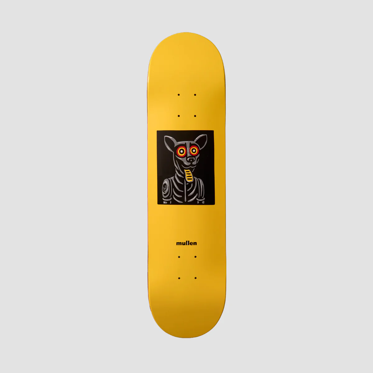 Almost Dog Impact Pro Light Skateboard Deck Rodney Mullen/Yellow - 8"