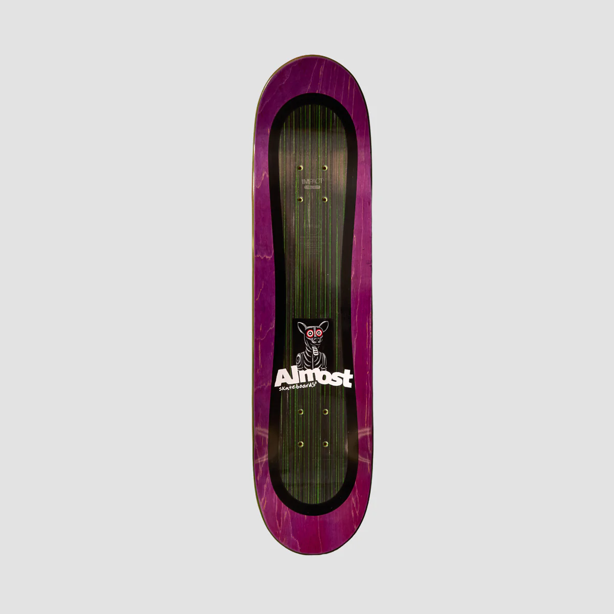 Almost Dog Impact Pro Light Skateboard Deck Rodney Mullen/Yellow - 8" - Image 2