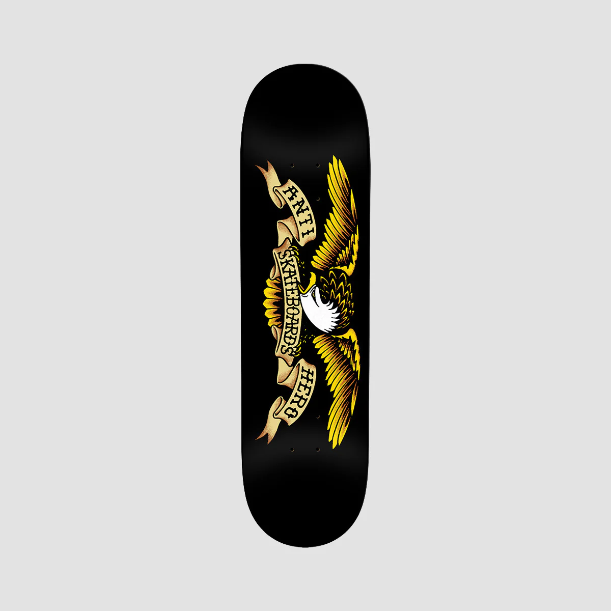 Antihero DBX Eagle Skateboard Deck Black - 8.5"