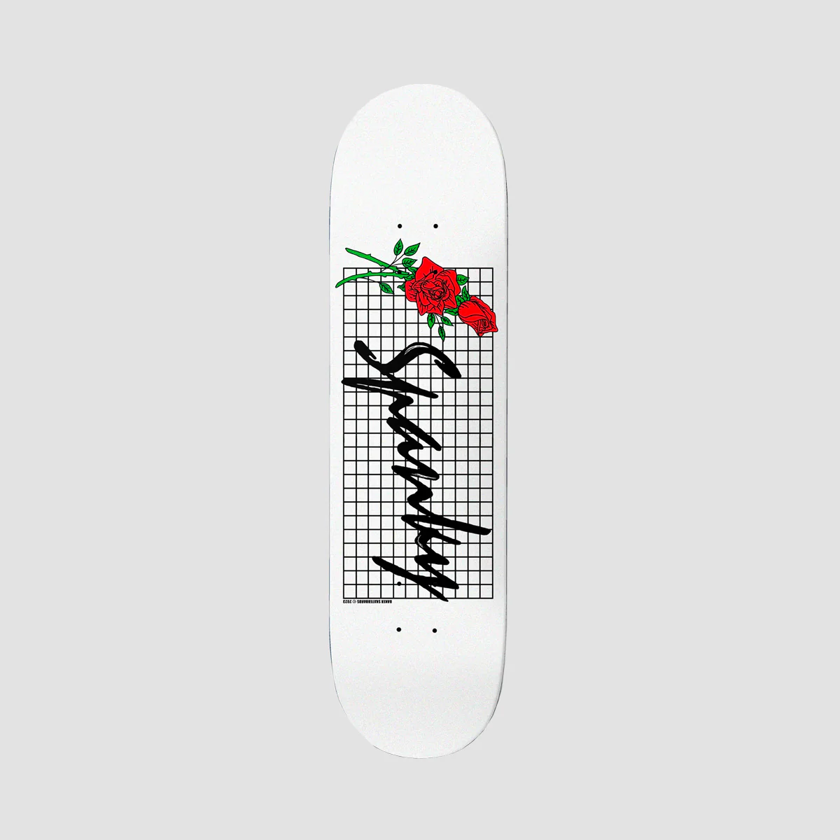 Baker Spanky Roses Skateboard Deck - 8.25"