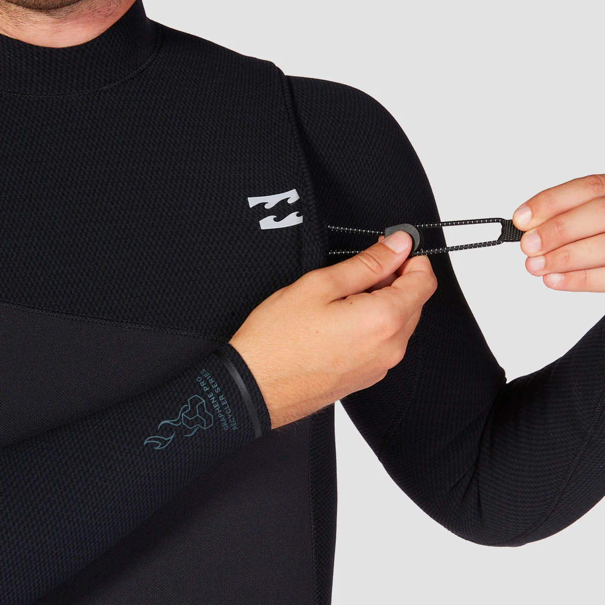 Billabong 5/4mm Revolution Natural Zipless Wetsuit Black - Image 3
