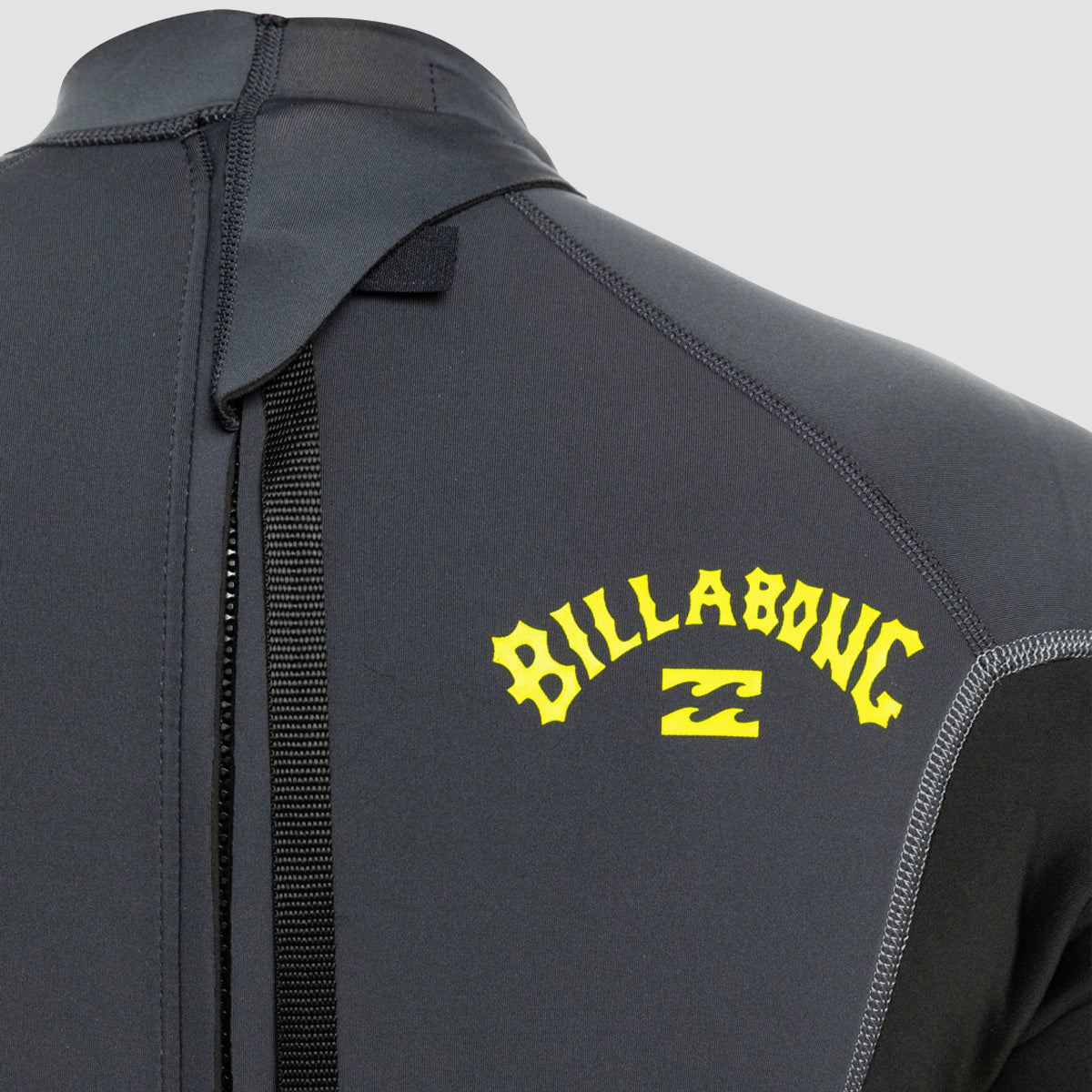 Billabong Absolute 3/2mm Back Zip Wetsuit Grey - Image 3