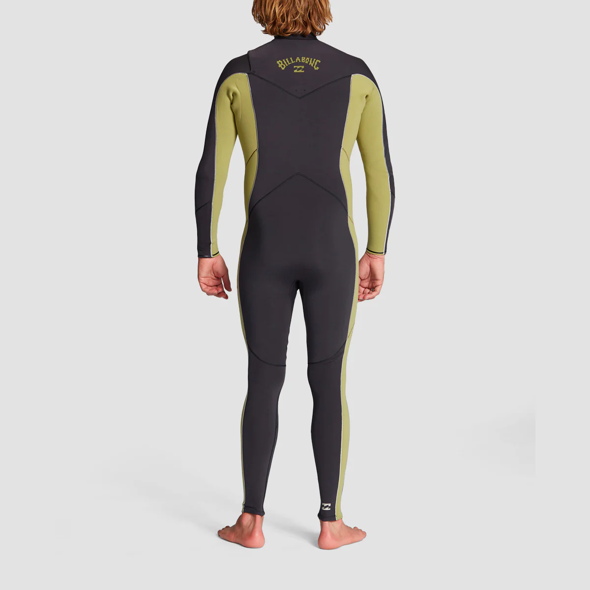 Billabong Absolute 3/2mm GBS Chest Zip Wetsuit Cactus - Image 2