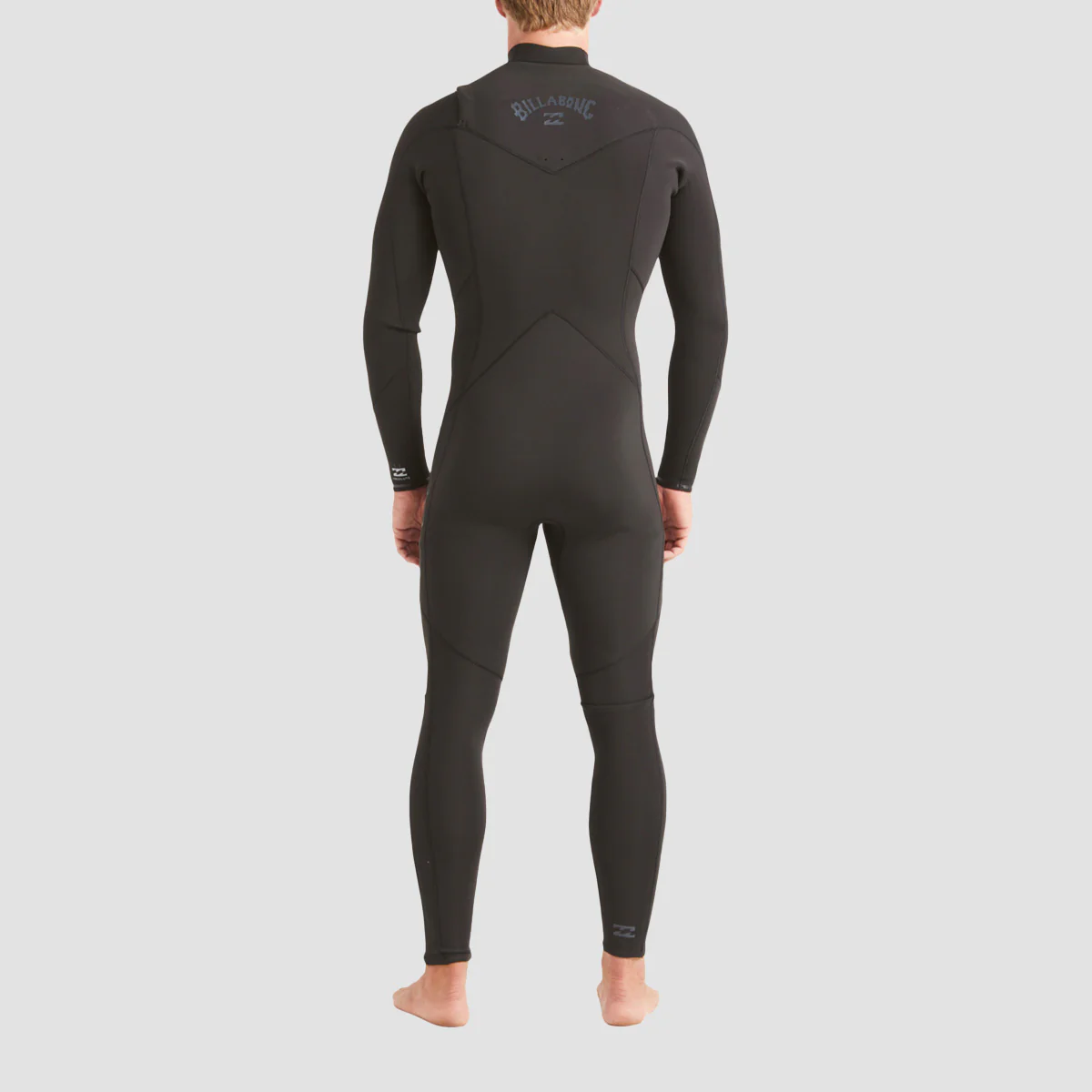 Billabong Absolute 4/3mm Chest Zip Wetsuit Black - Image 2