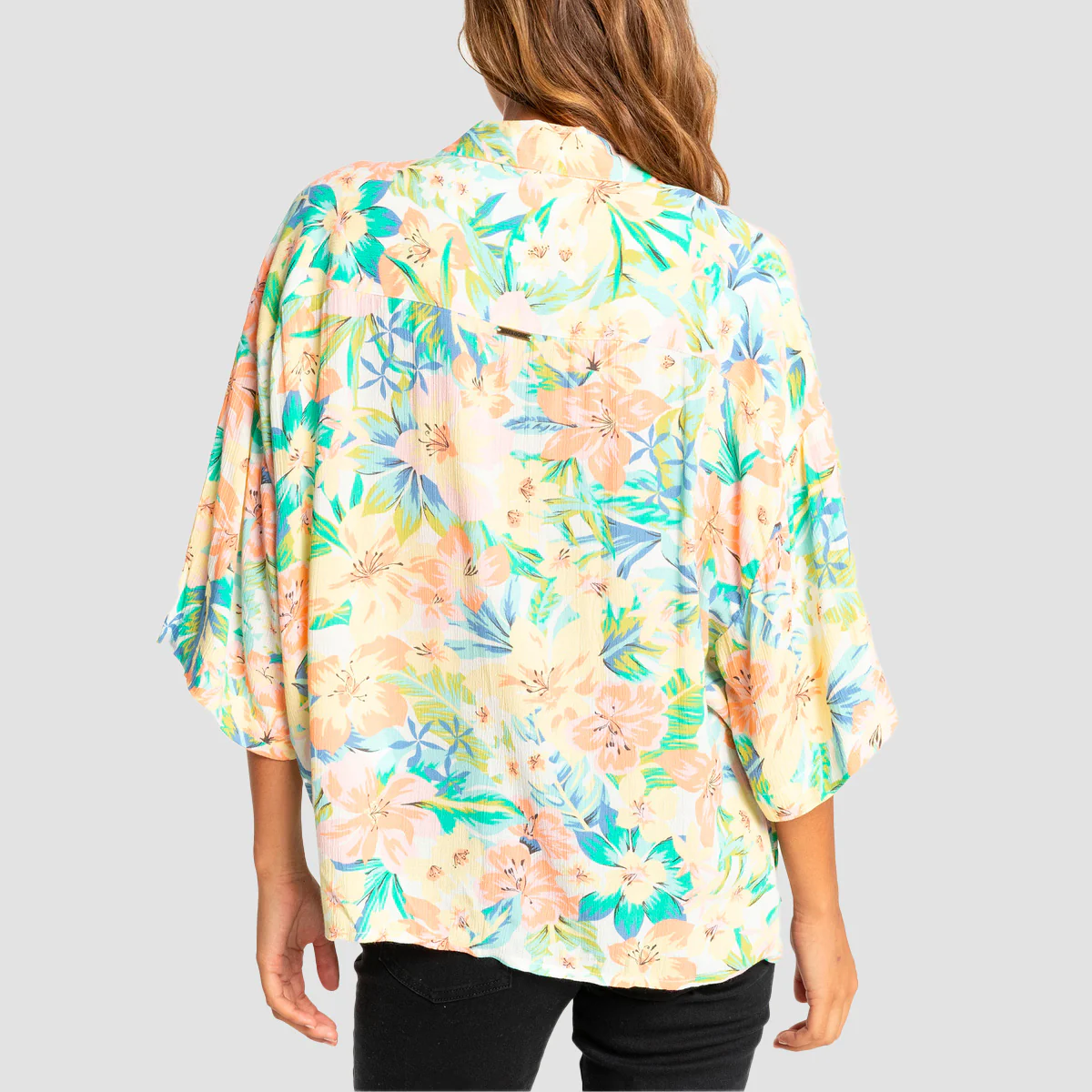 Billabong All Good Shirt White Multi - Womens - Image 2