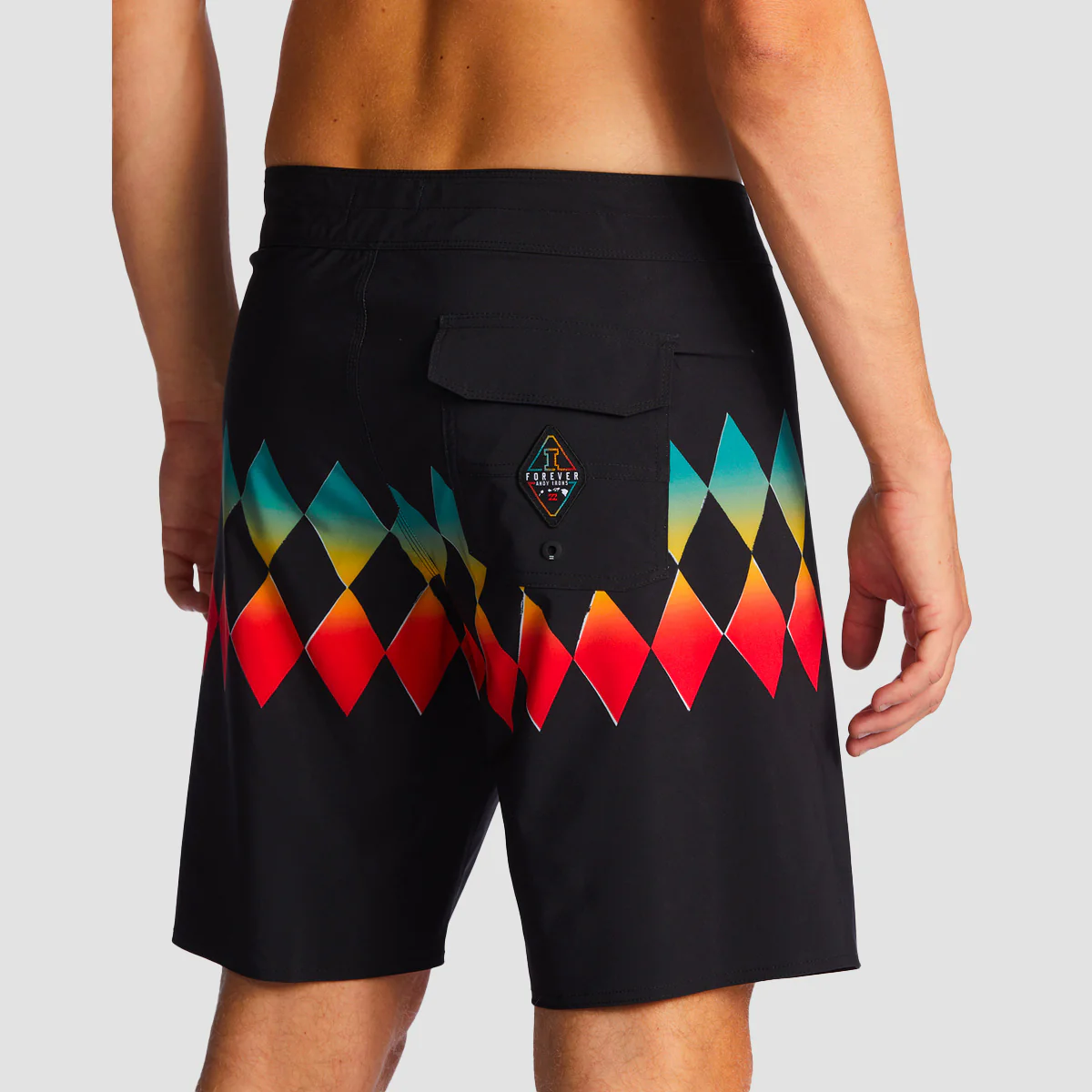 Billabong Andy Irons Tribong Ciclo Pro 20" Boardshorts Rasta - Image 2