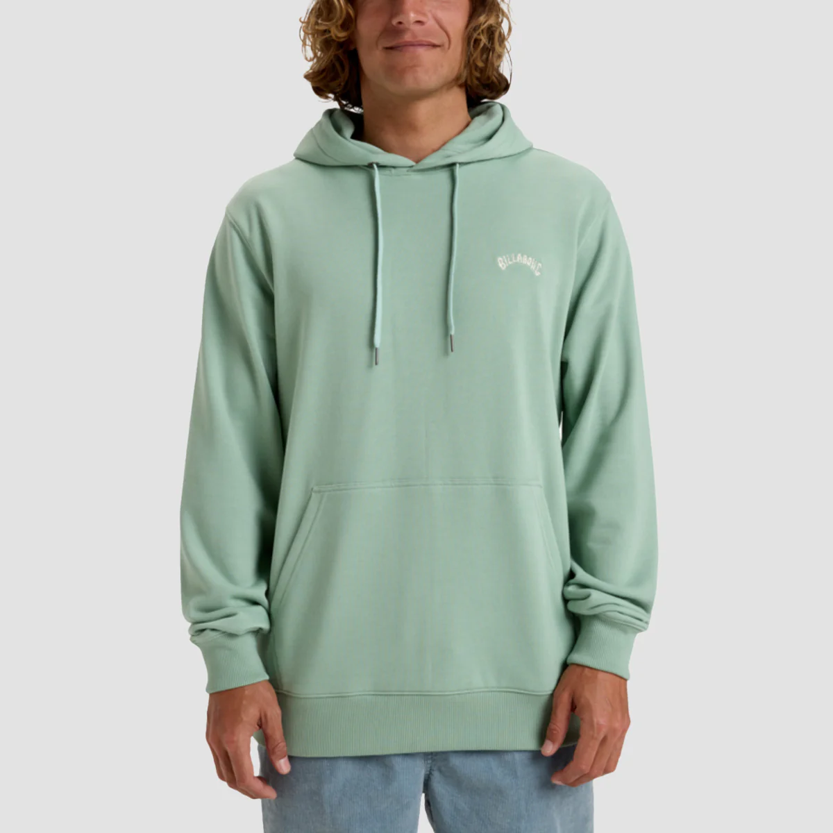 Billabong Arch Pullover Hoodie Seafoam