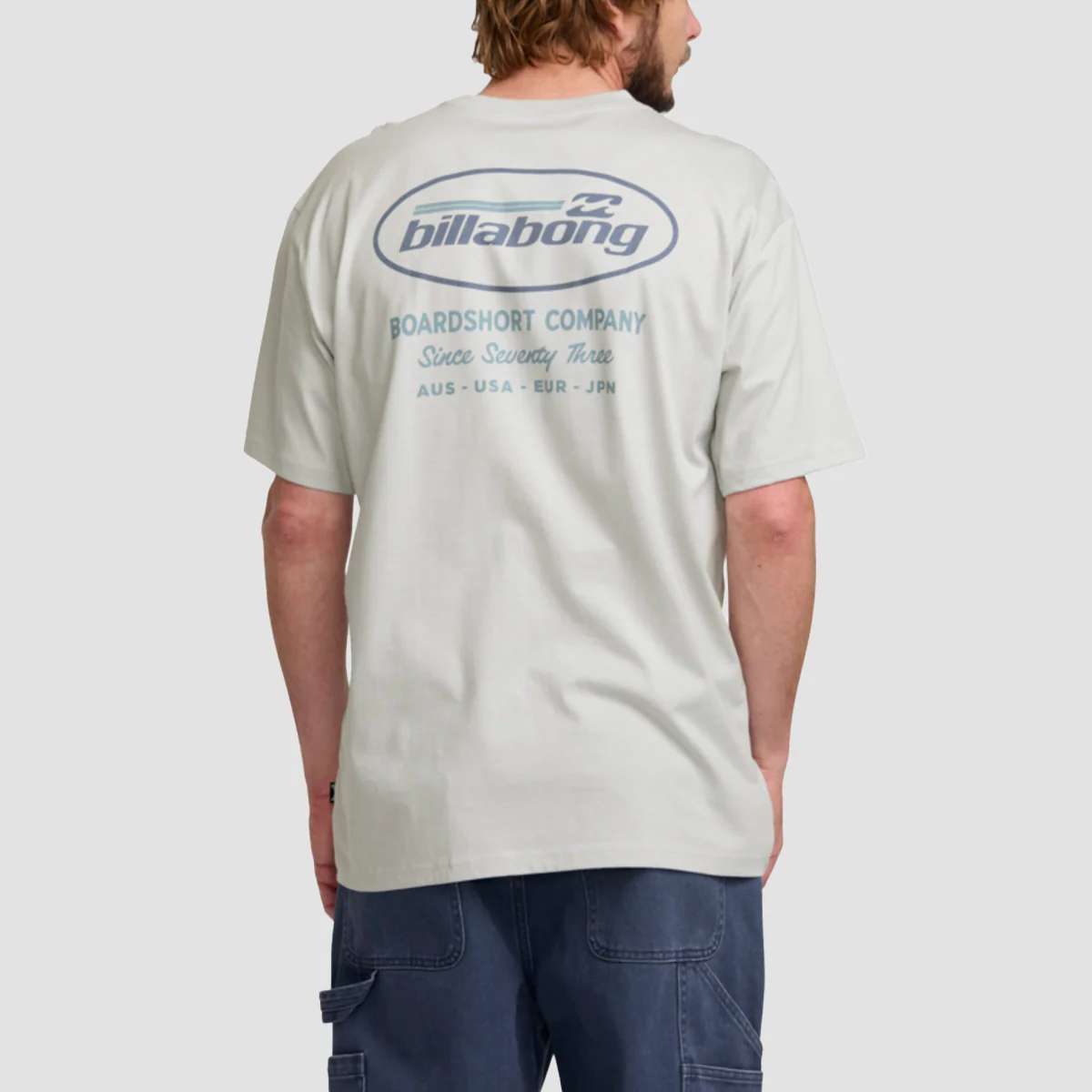 Billabong Bad Dog T-Shirt Silver - Image 2