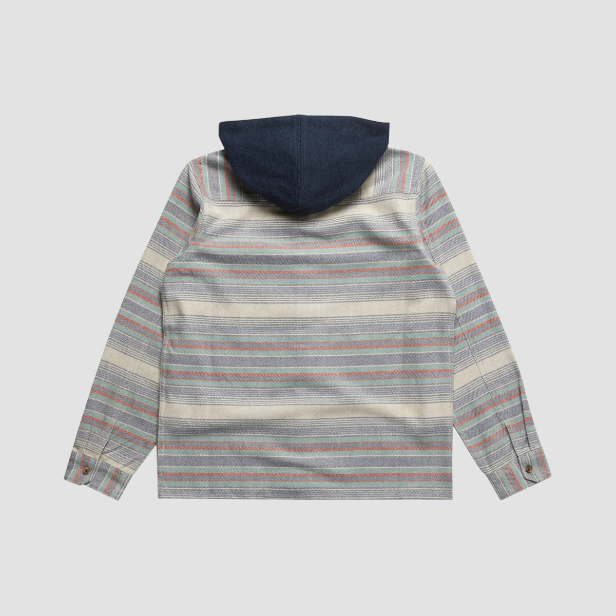 Billabong Baja Longsleeve Hooded Shirt Slate Blue - Kids - Image 2