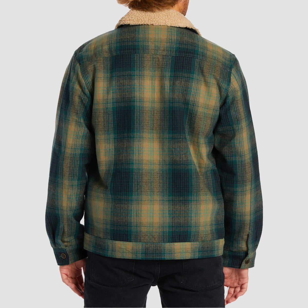 Billabong Barlow Sherpa Lined Jacket Dark Forest - Image 2