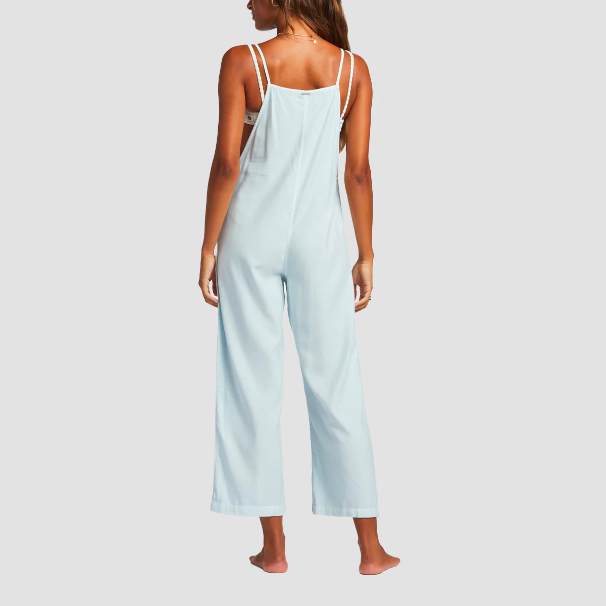 Billabong Beach Cruiser Dungarees Light Chambray - Womens - Image 2