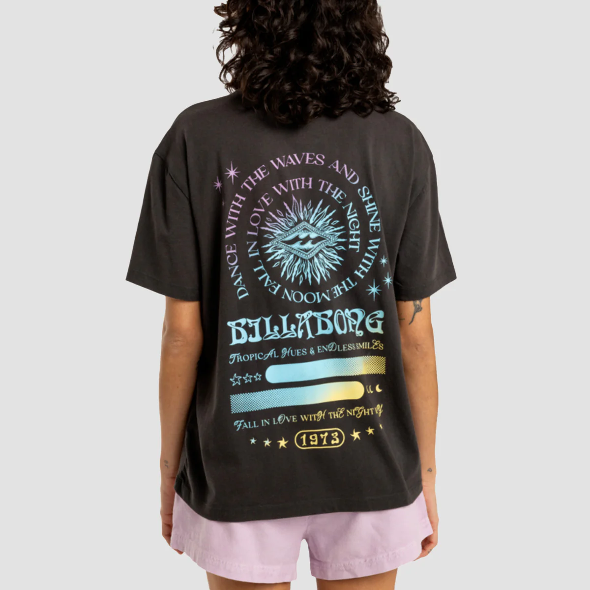 Billabong Best Session T-Shirt Off Black - Womens - Image 2