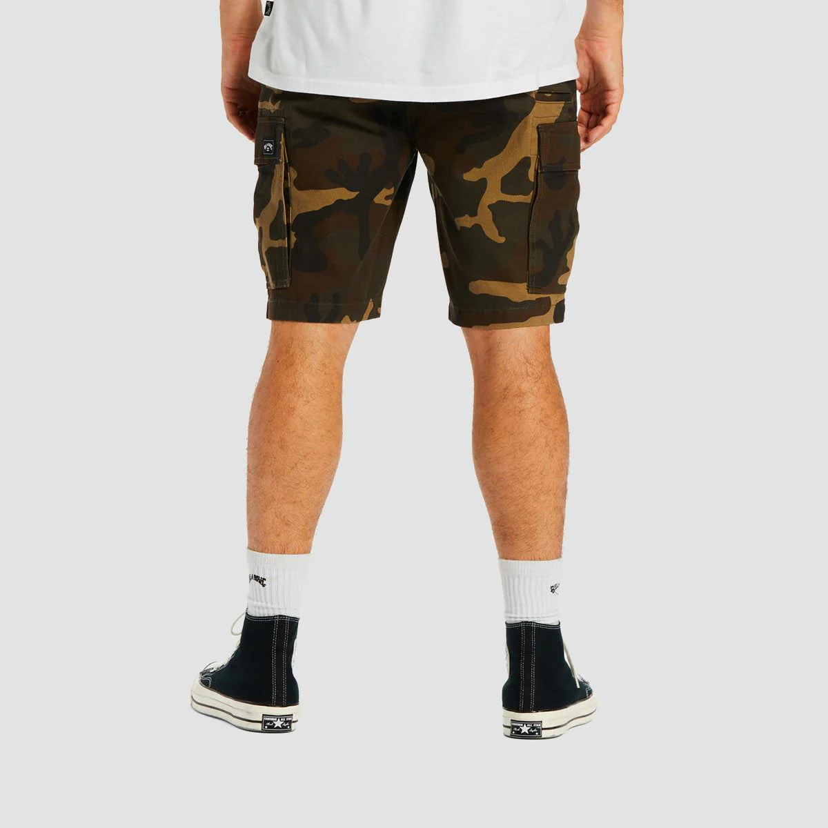 Billabong Combat Cargo Shorts Military Camo - Image 3