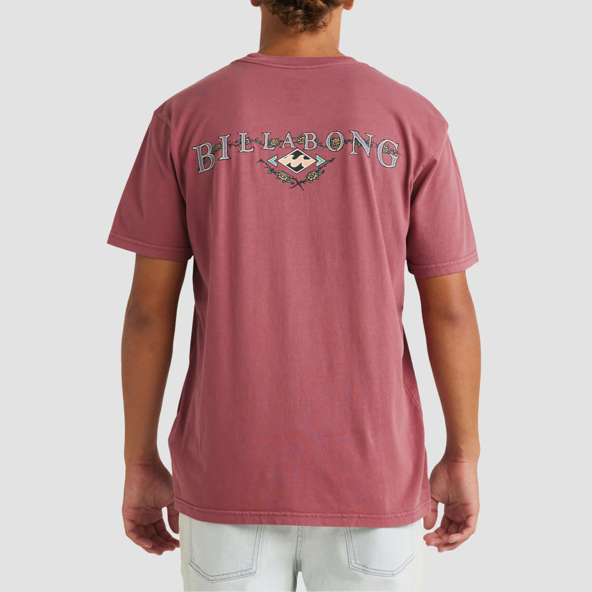 Billabong Crossboards WW T-Shirt Rose Dust - Image 2