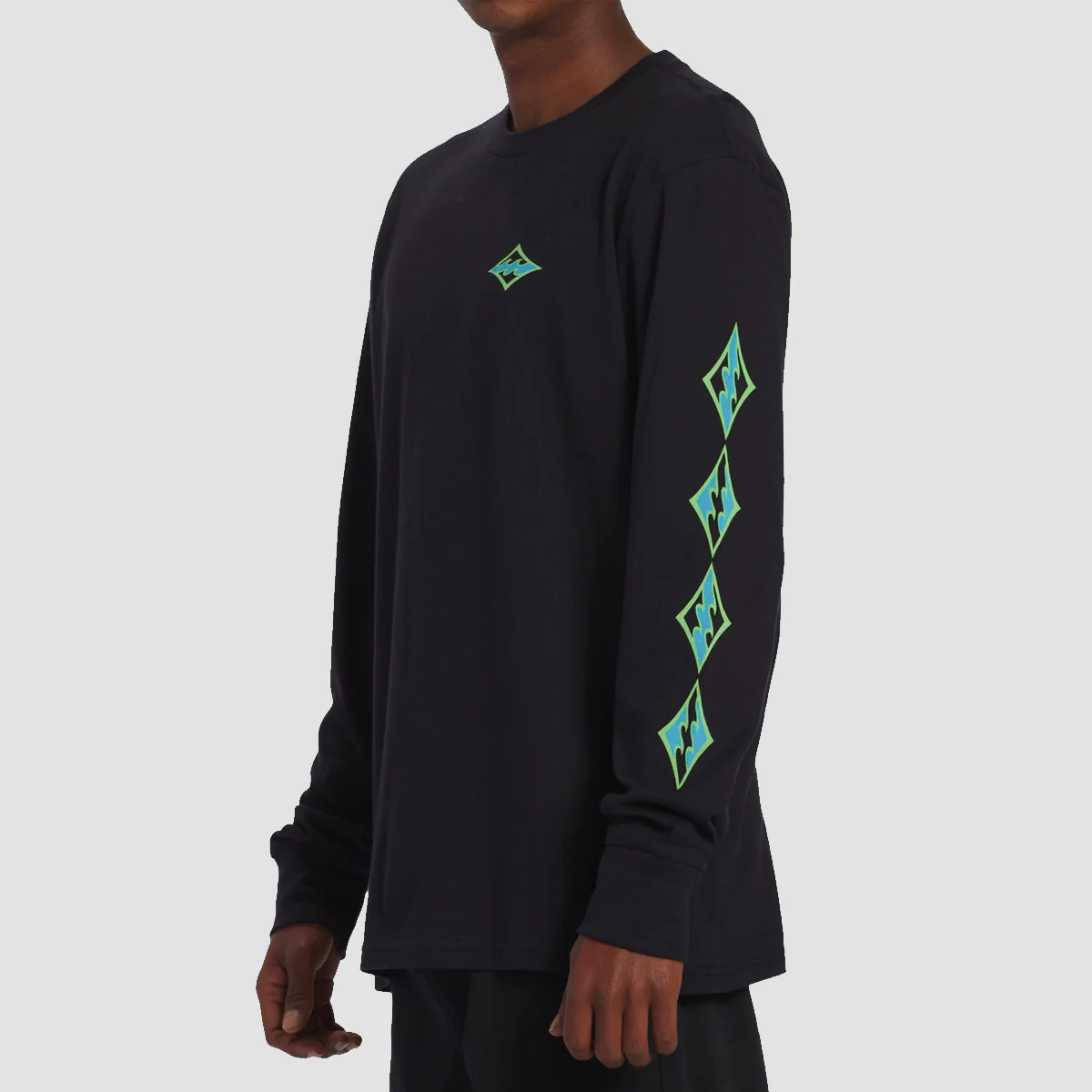 Billabong Dbah Longsleeve T-Shirt Black - Image 2