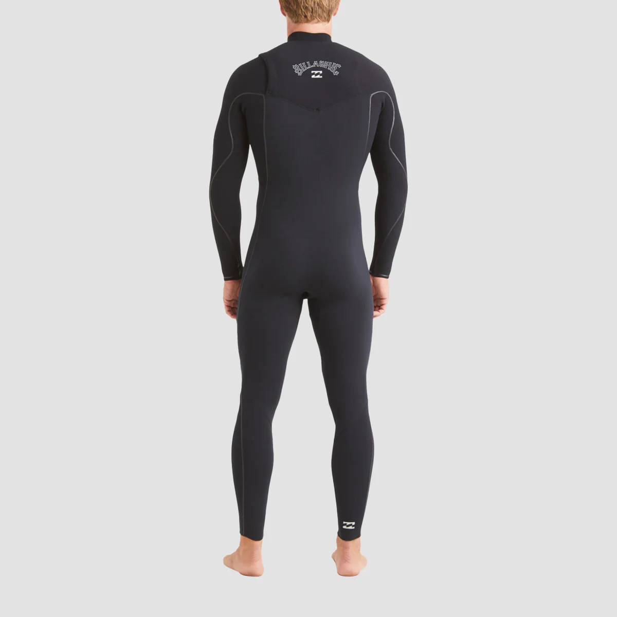 Billabong Furnace Comp 3/2mm Chest Zip Wetsuit Black - Image 2