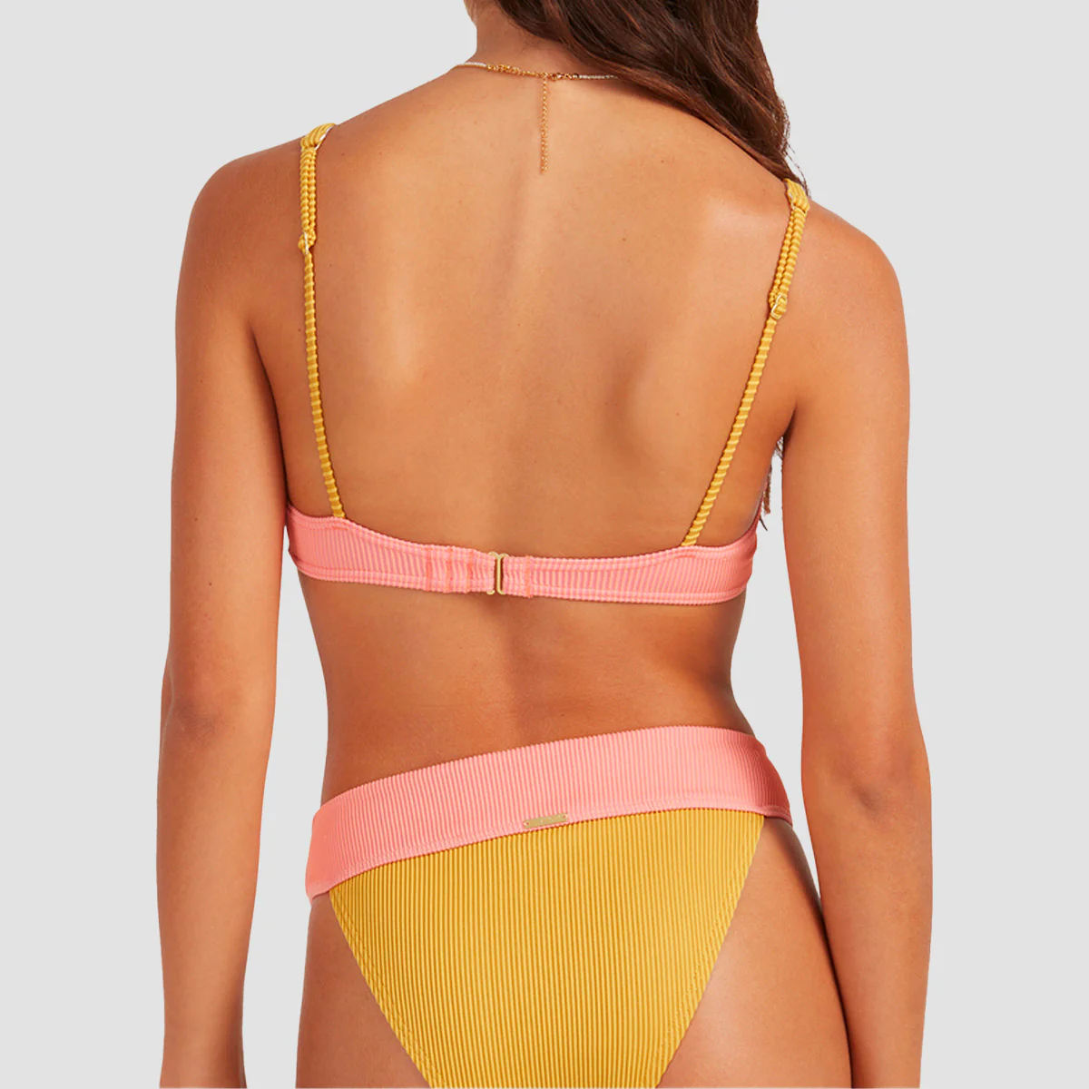 Billabong Hi Life Panelled Underwired Bikini Bikini Top Sunburst - Womens - Image 2