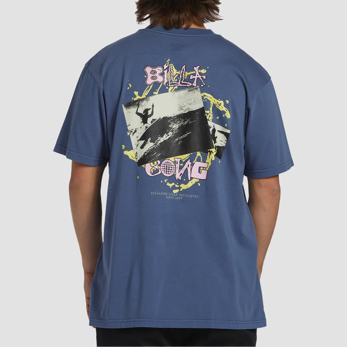 Billabong High Tide WW T-Shirt Slate Blue - Image 2