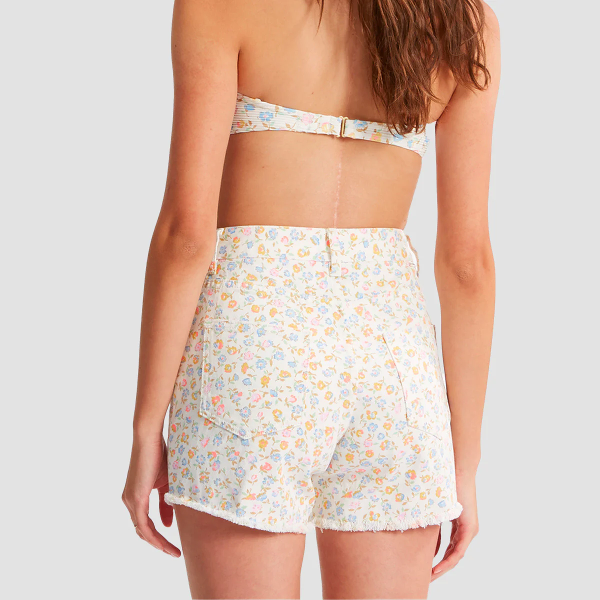 Billabong How Bout That Denim Shorts Sorbet - Womens - Image 2