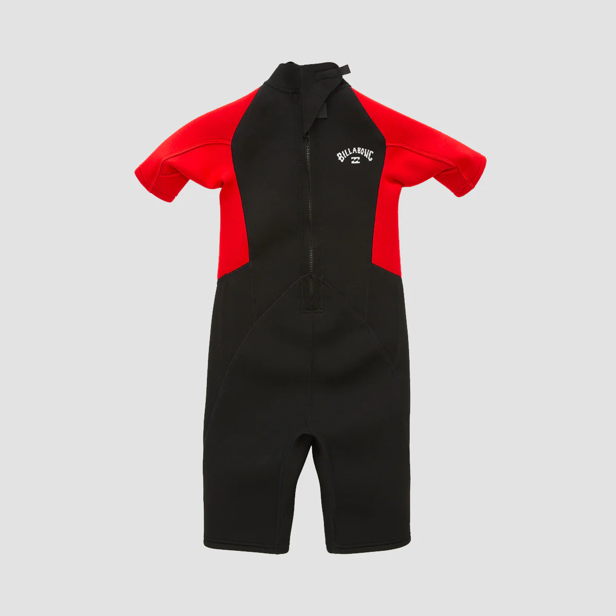 Billabong Intruder 2/2mm Back Zip Shorty Wetsuit 2-7 years Red - Kids - Image 2