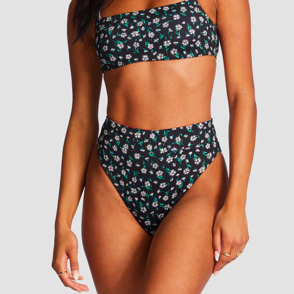 Billabong Islands Away Rise Reversible Bikini Bottoms Multi - Womens - Image 3