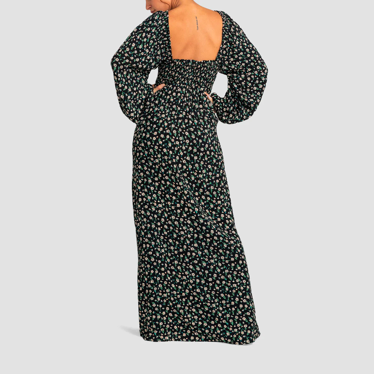 Billabong Love Island Maxi Dress Off Black - Womens - Image 2