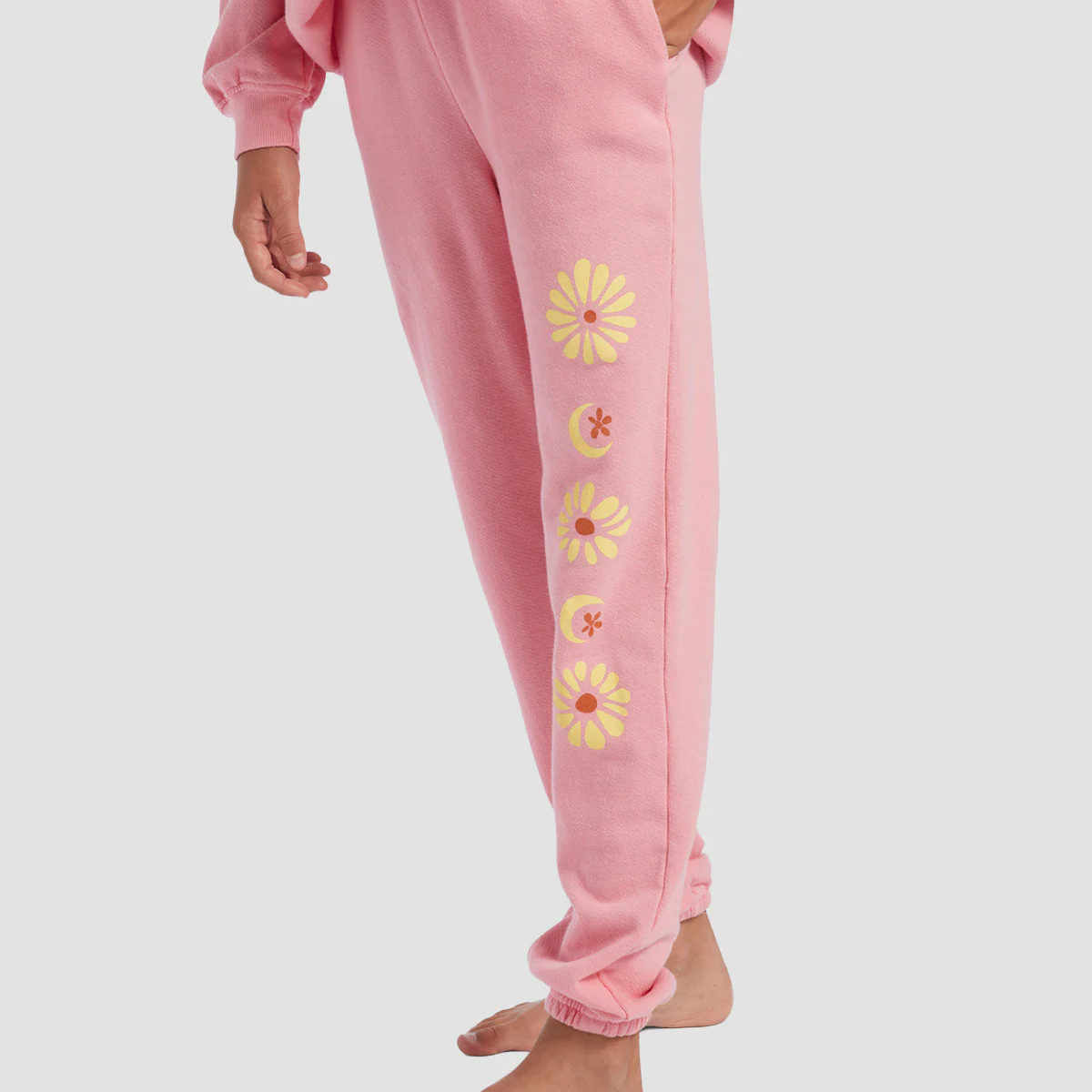 Billabong Making Waves Sweatpants Pink Wink - Girls - Image 2