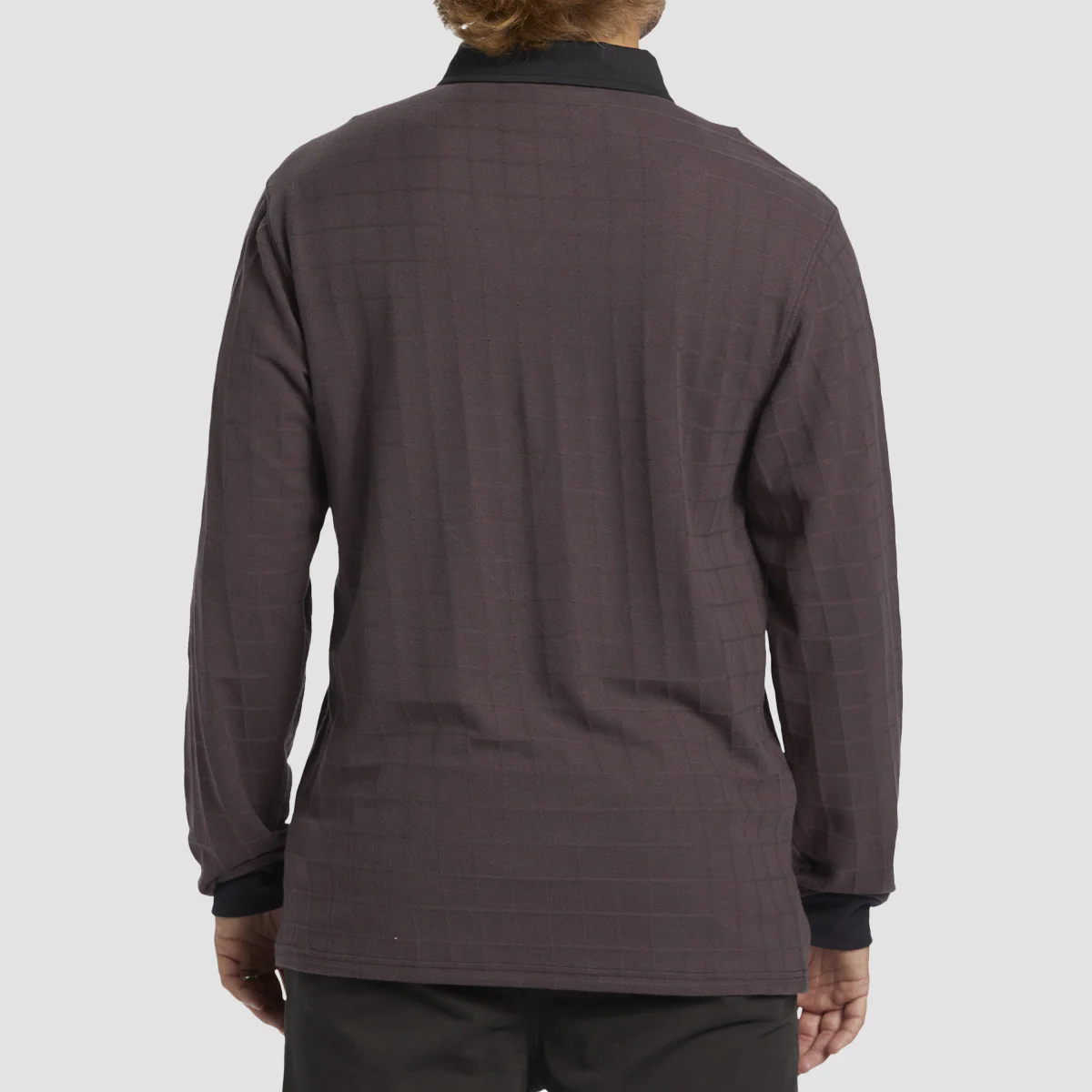 Billabong Neutron Longsleeve Polo Shirt Plum - Image 2