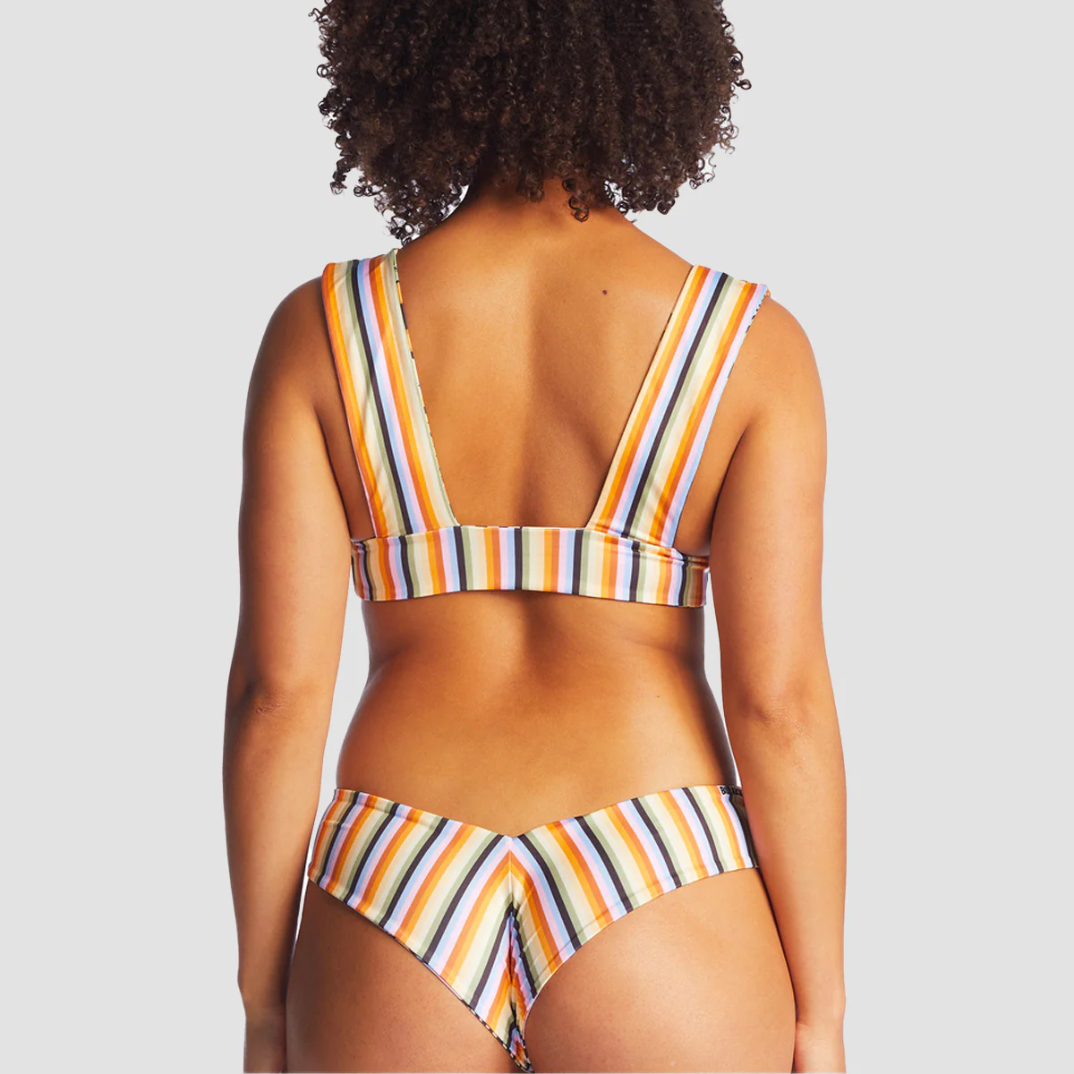 Billabong Postcards From Paradise Reversible Plunge Bikini Top Multi - Womens - Image 3