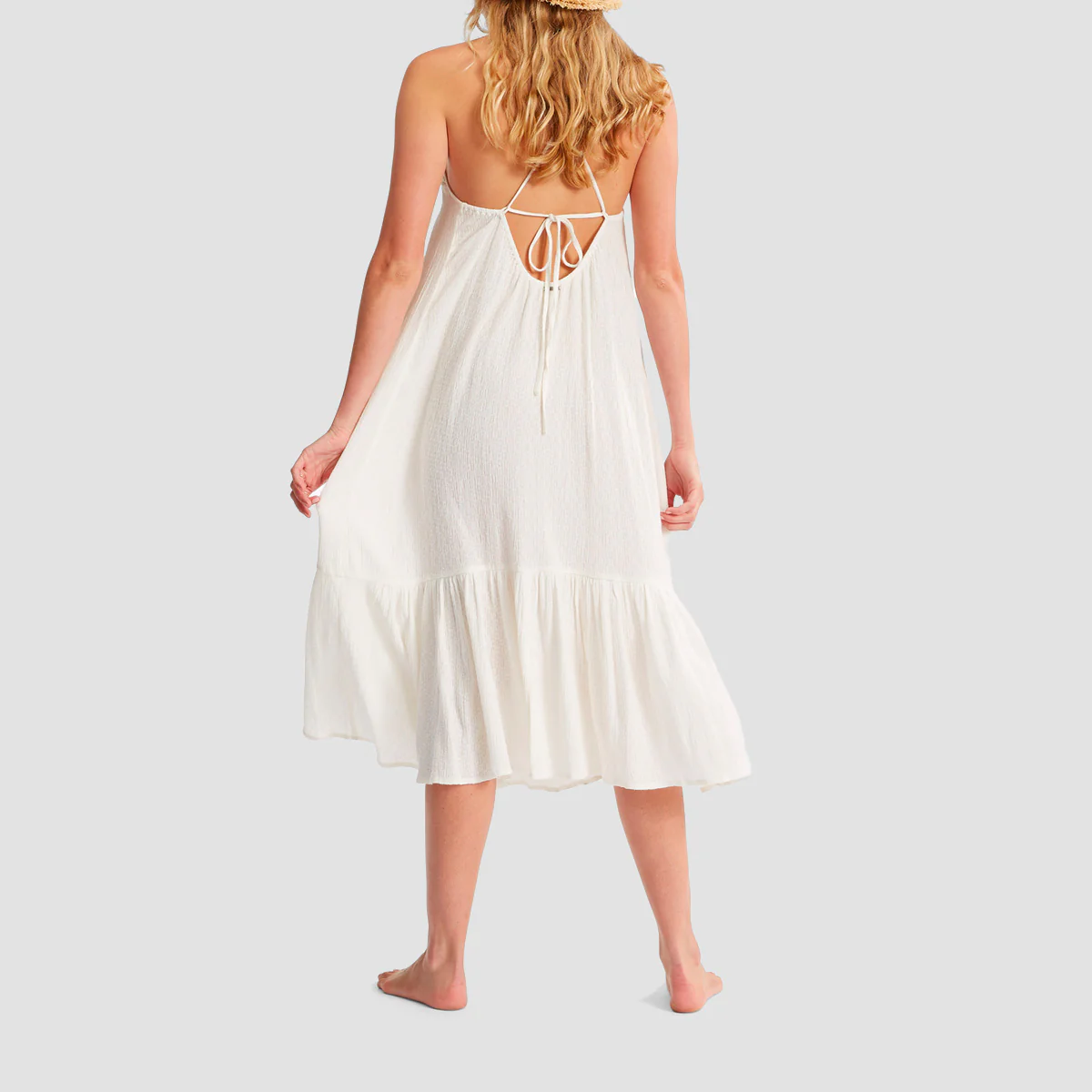 Billabong Ready For Sun Beach Cover-Up Dress Salt Crystal - Womens - Image 2