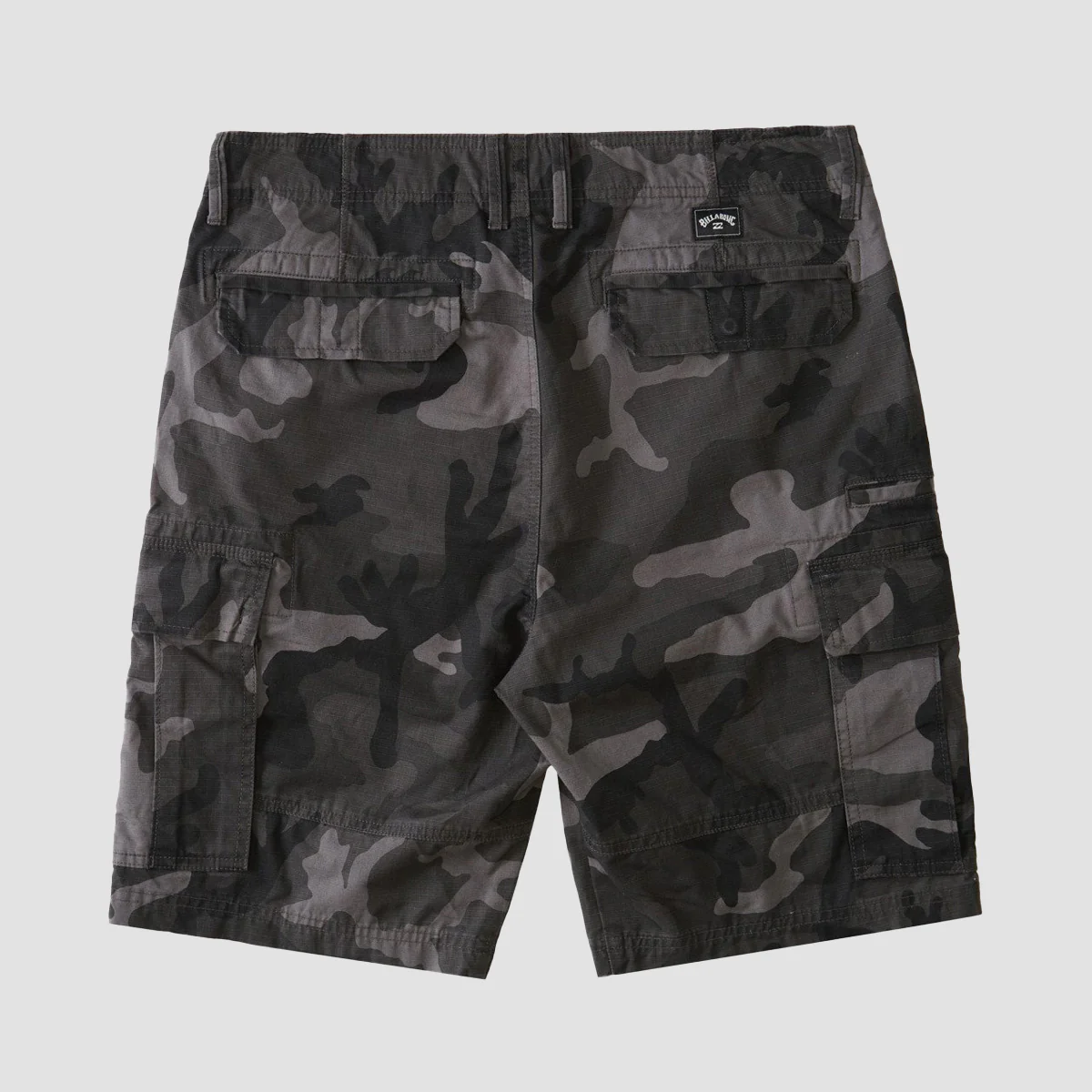 Billabong Scheme 21" Camo Cargo Shorts Charcoal Camo - Image 2