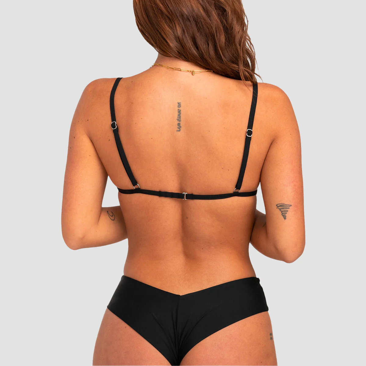 Billabong Sol Searcher Bralette Bikini Top Black Pebble - Womens - Image 2