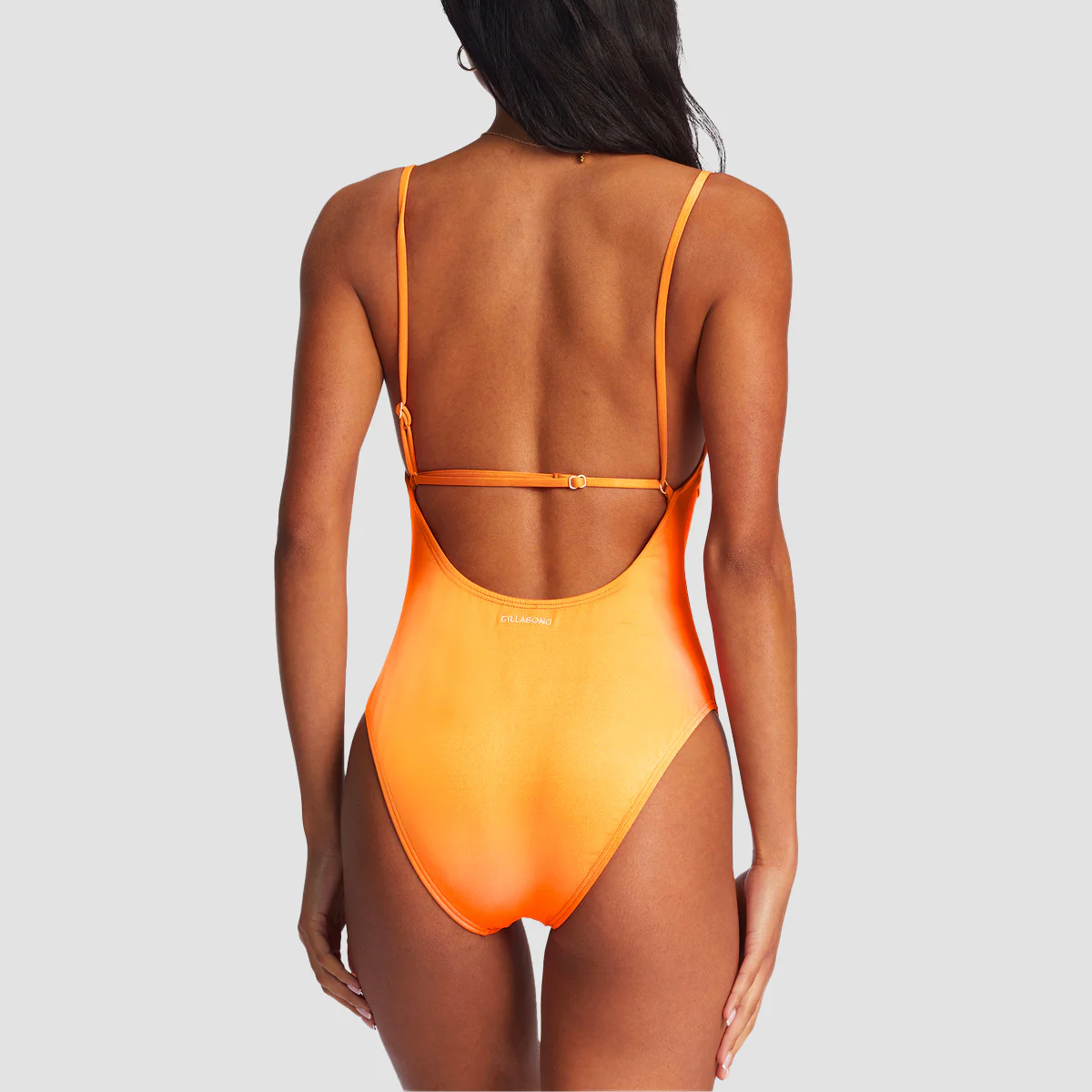 Billabong Sol Searcher One-Piece Swimsuit Orange Crush - Womens - Image 2