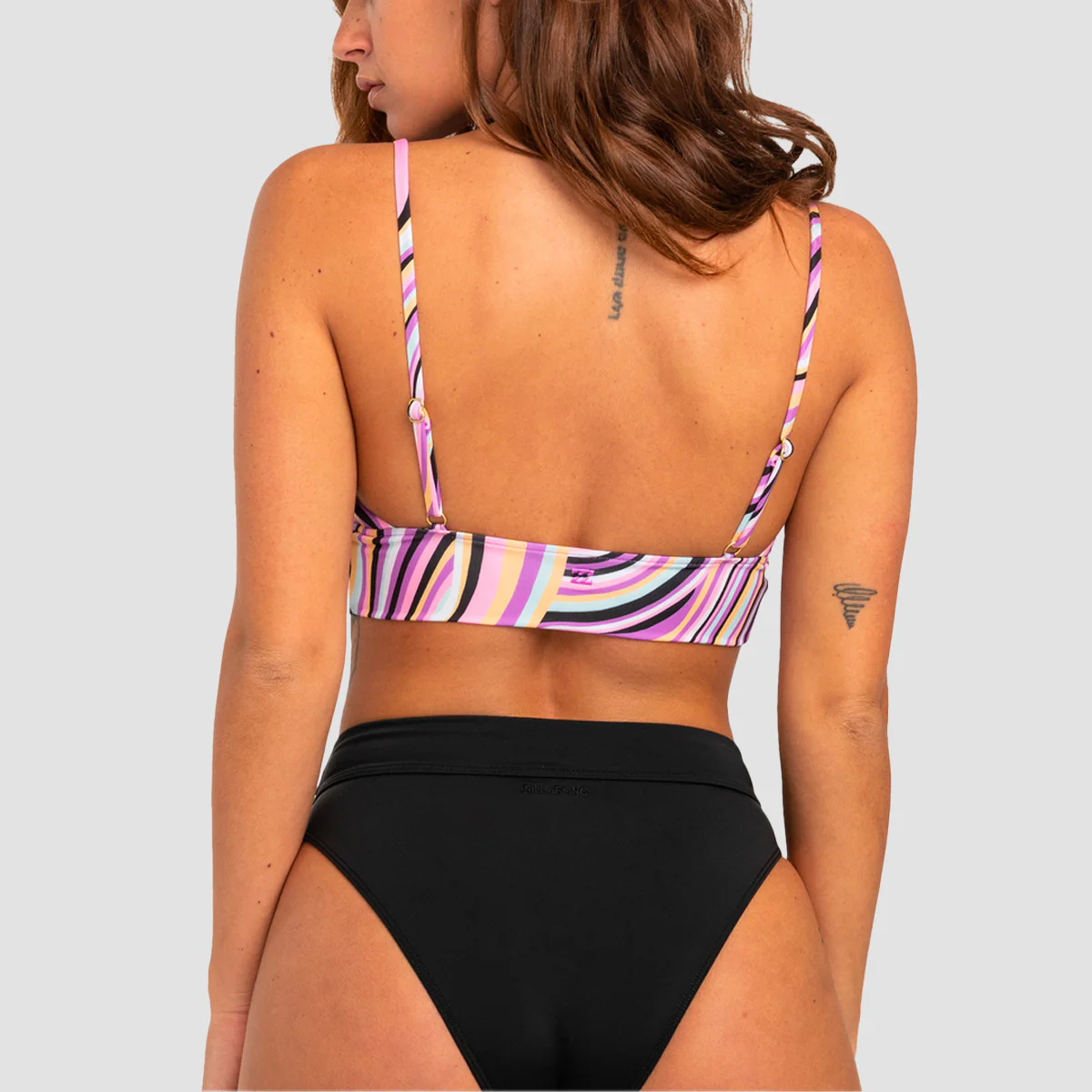Billabong Sol Searcher V-Neck Cami Bikini Top Stripes - Womens - Image 2