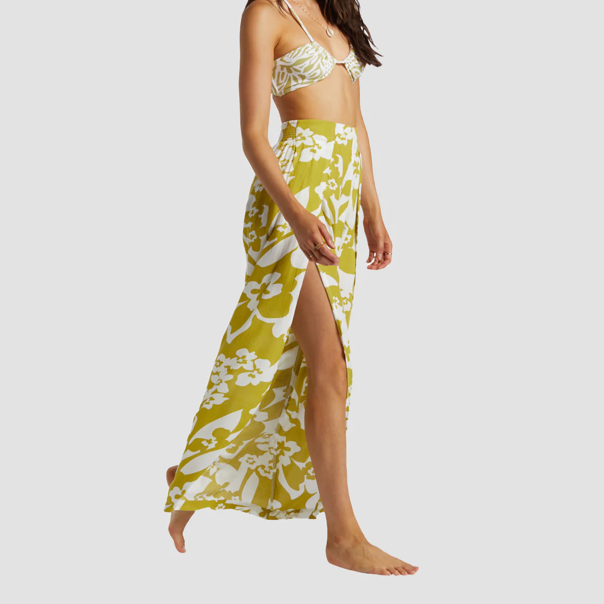 Billabong Split Spirit Beachy Trousers Moss Joy - Womens - Image 3