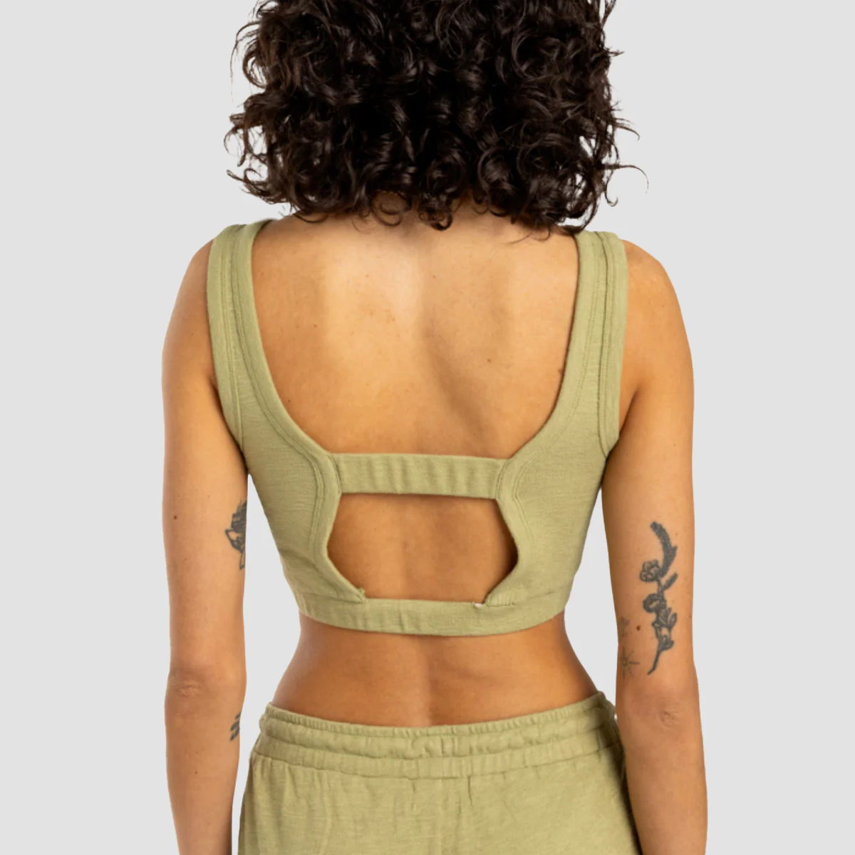 Billabong Sporty Tank Vest Avocado - Womens - Image 2