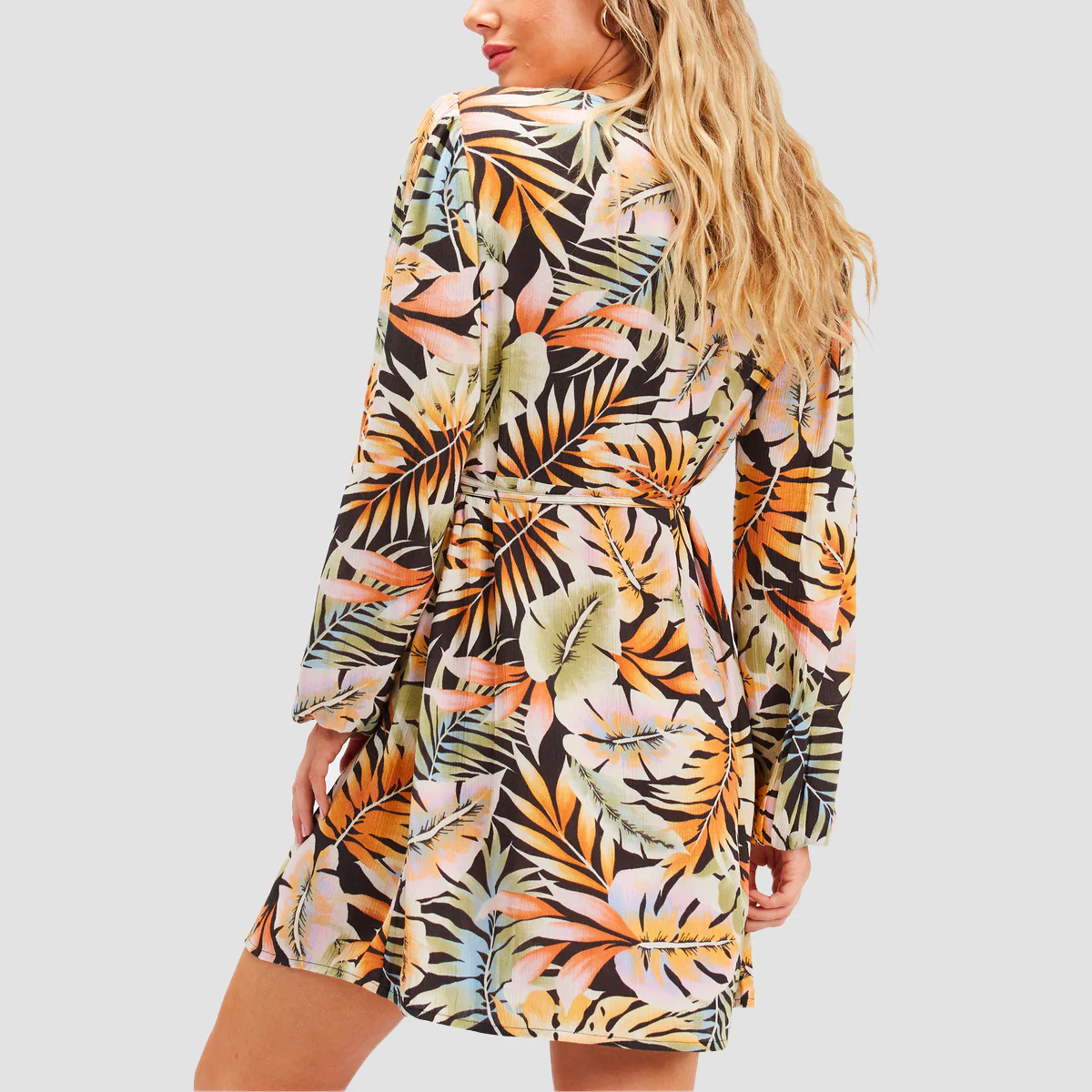Billabong Spring Romance Dress Black 2 - Womens - Image 2
