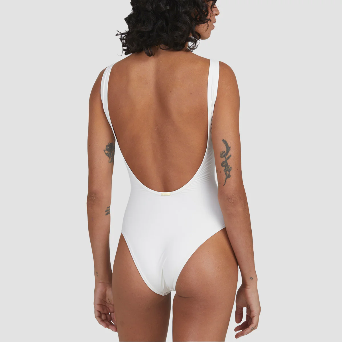 Billabong Summer Tanker One-Piece Swimsuit Salt Crystal - Womens - Image 2