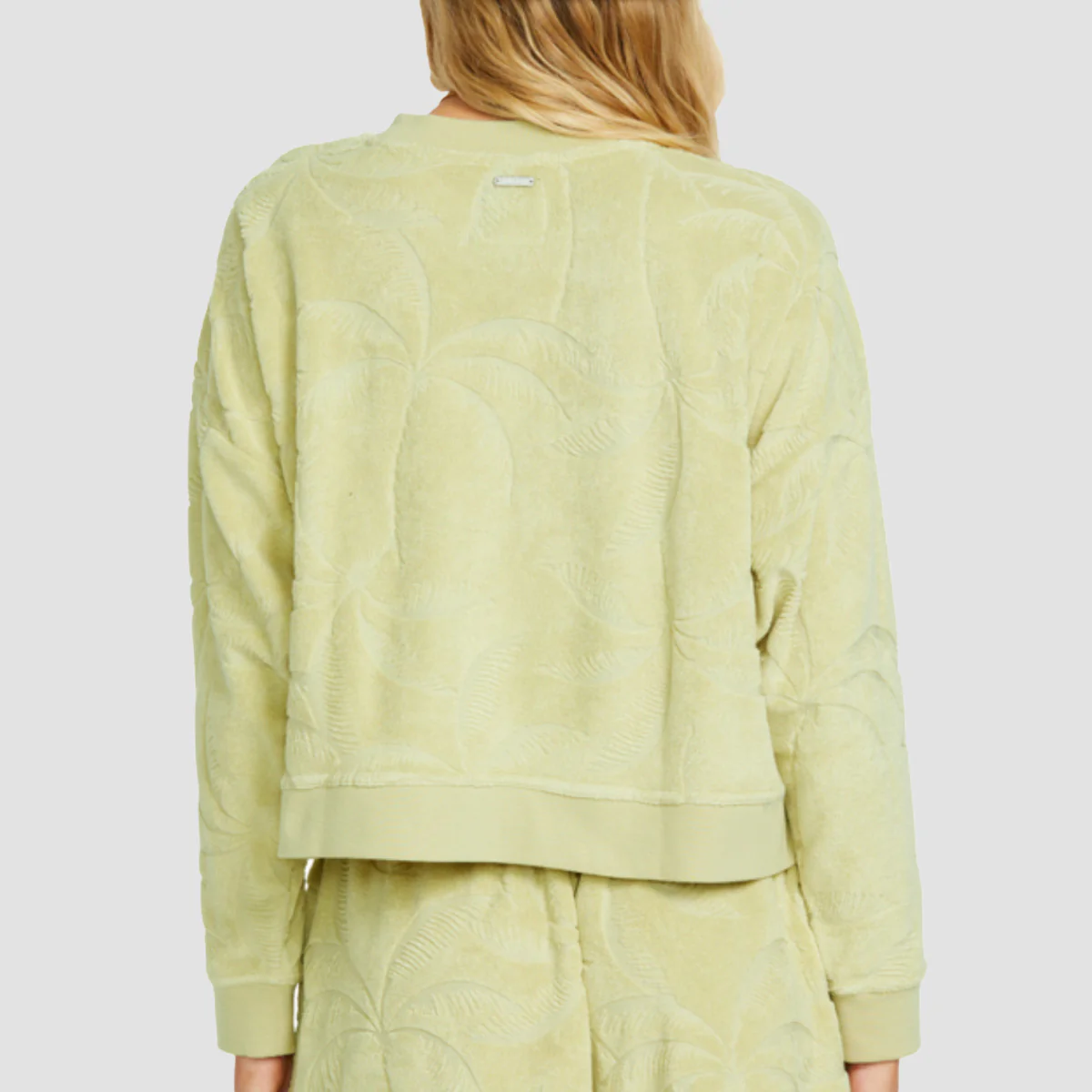 Billabong Sun Tempo Crew Sweatshirt Wasabi - Womens - Image 2