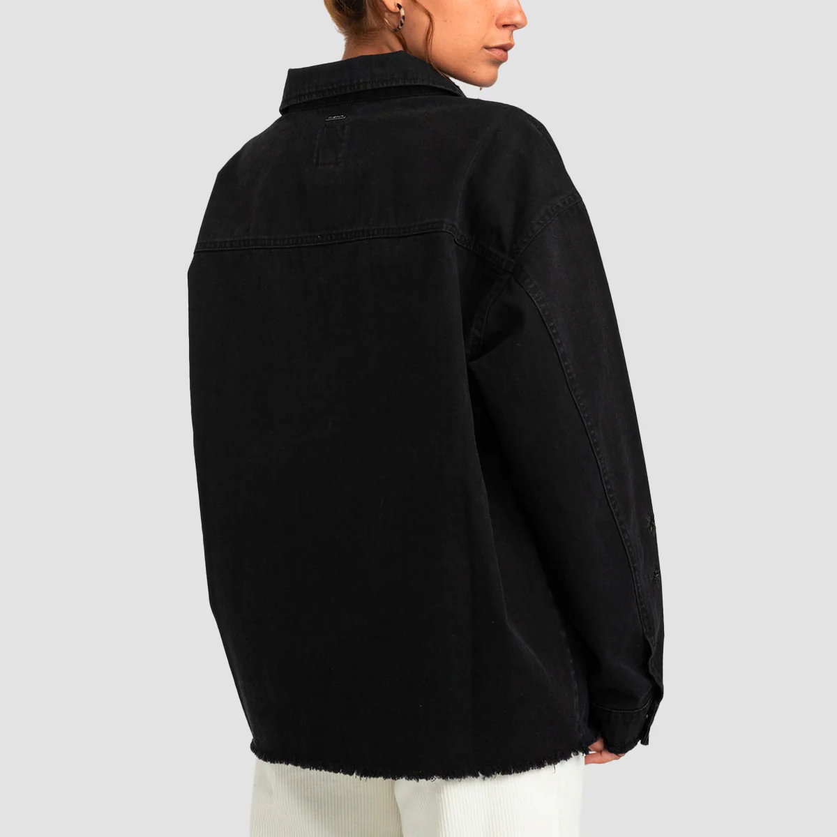Billabong Sunny Skies Trucker Jacket Black - Womens - Image 2
