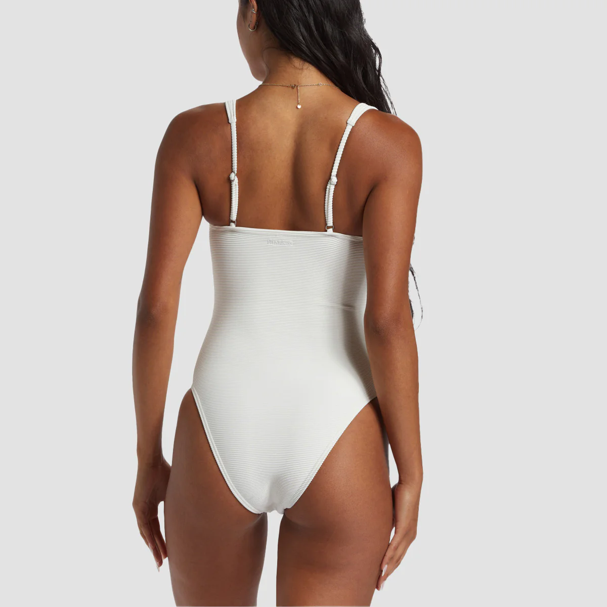 Billabong Tanlines Emma Underwire One-Piece Swimsuit Salt Crystal - Womens - Image 2