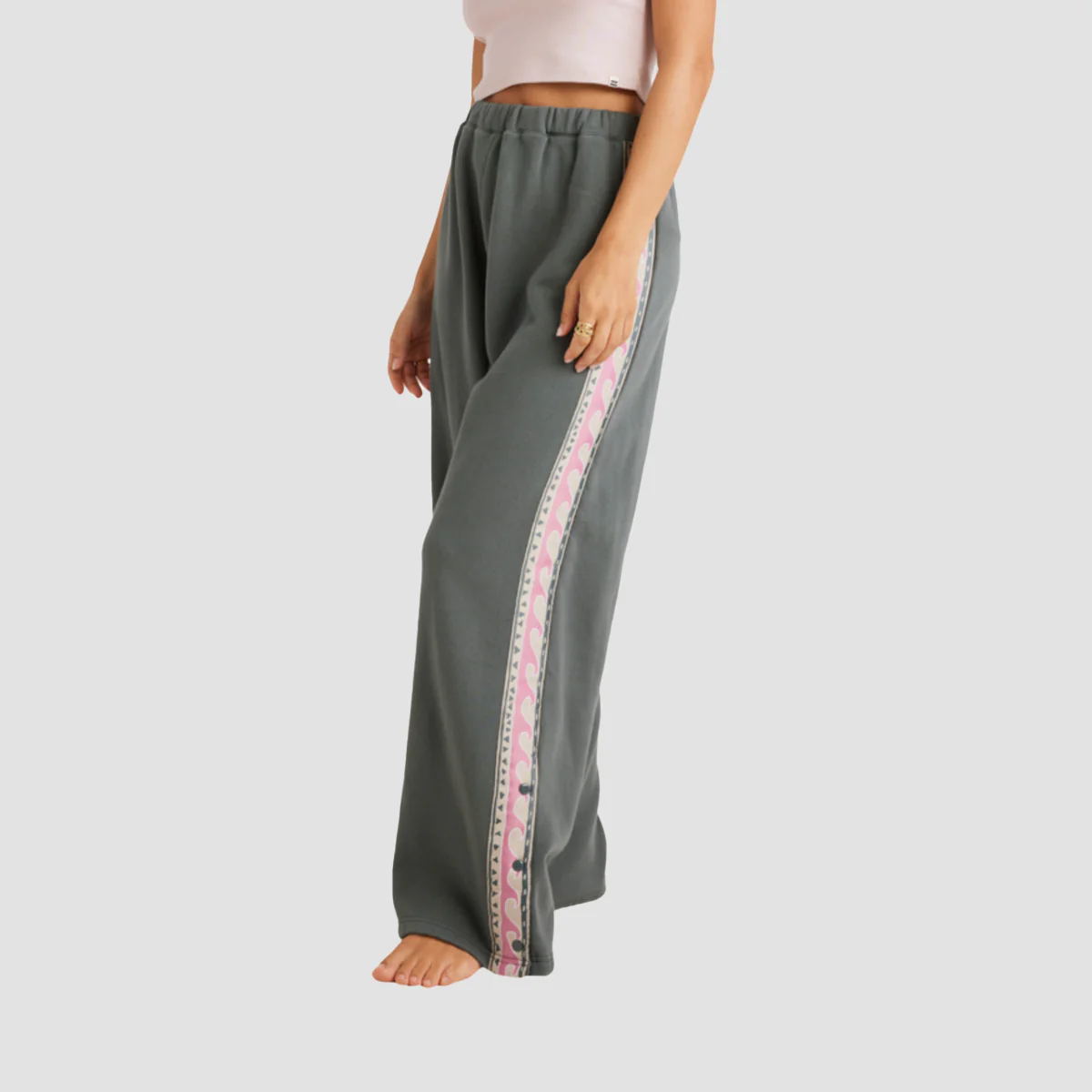 Billabong The Way Back Pants Eucalyptus - Womens - Image 2