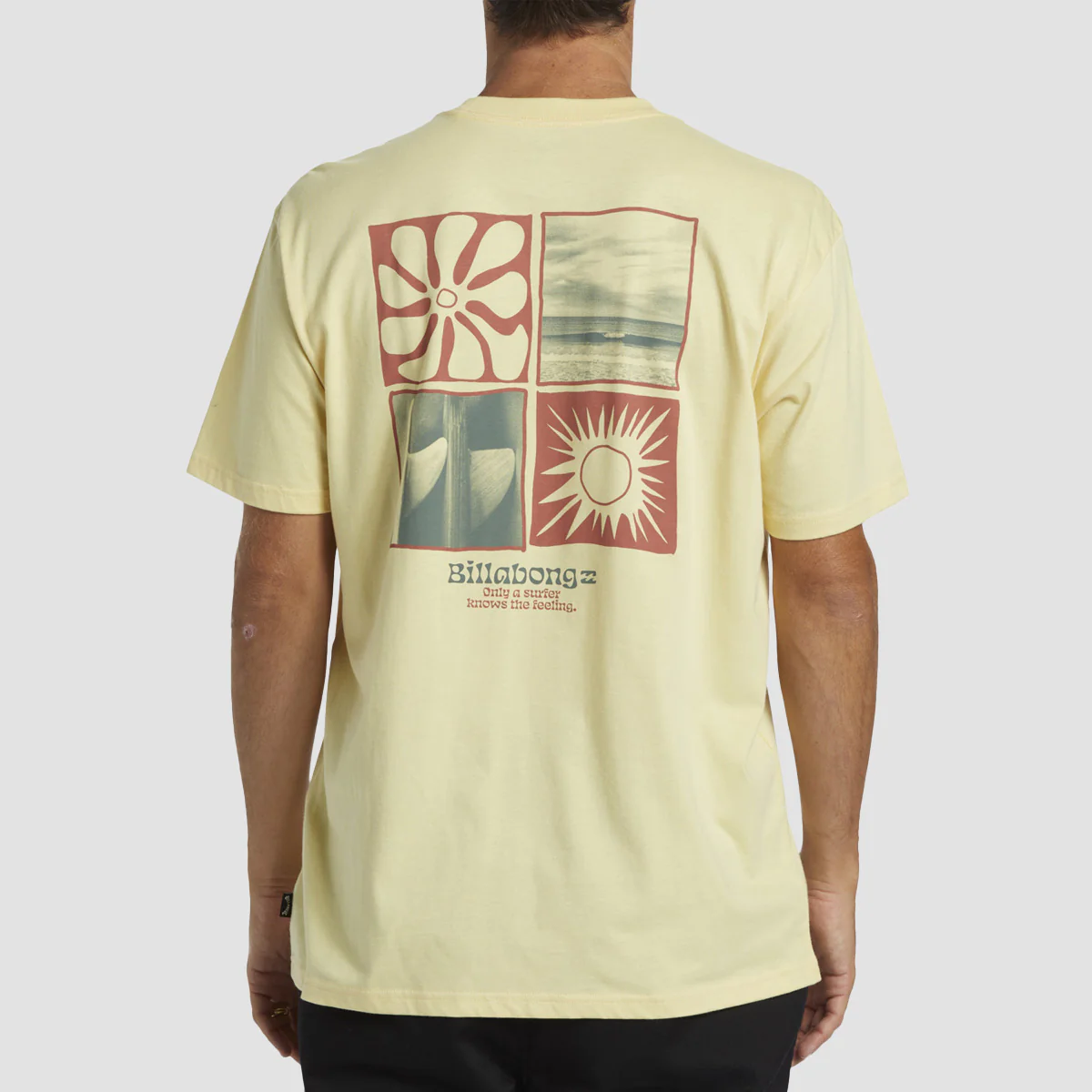 Billabong Twin Fins T-Shirt Papaya - Image 2