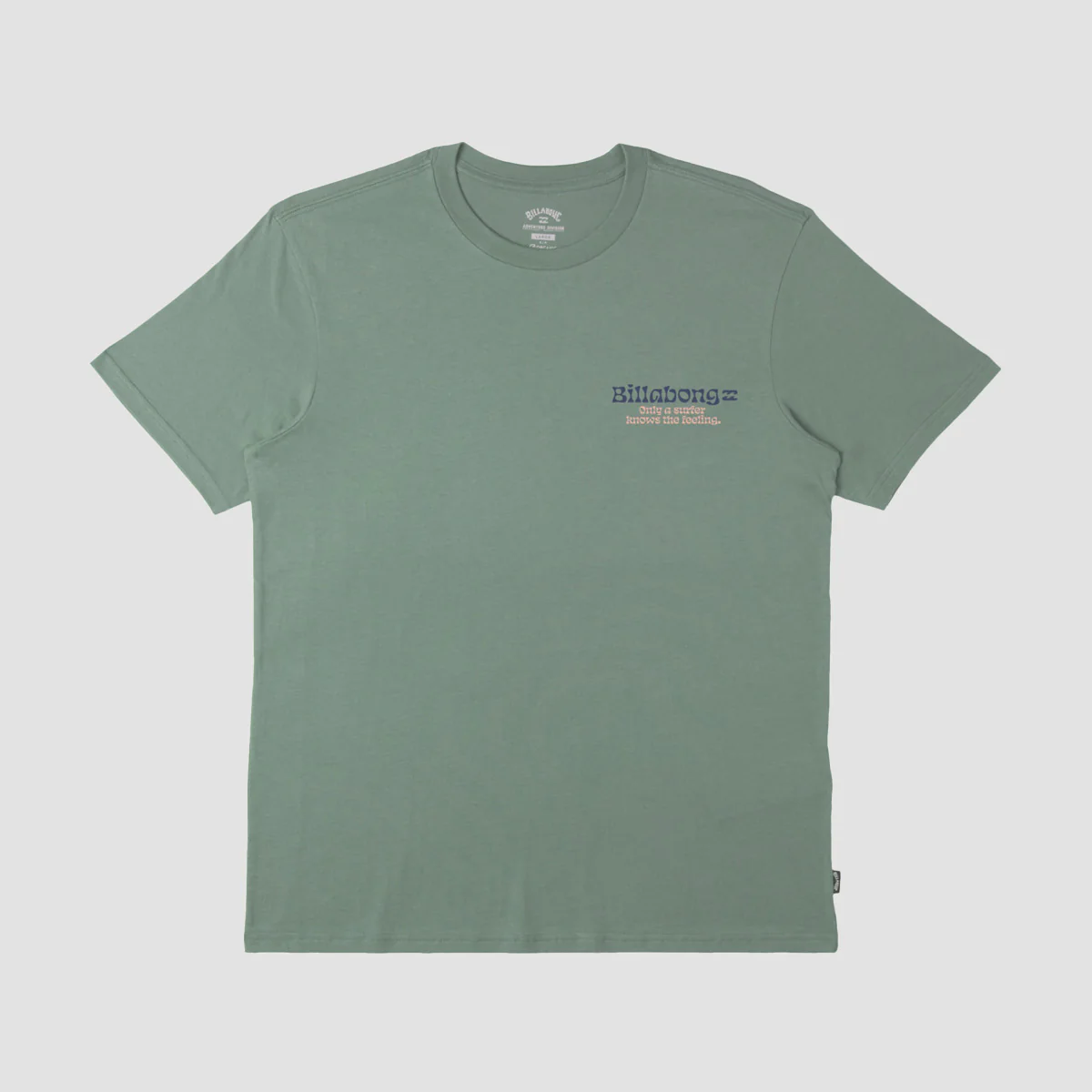 Billabong Twin Fins T-Shirt Sage - Image 2