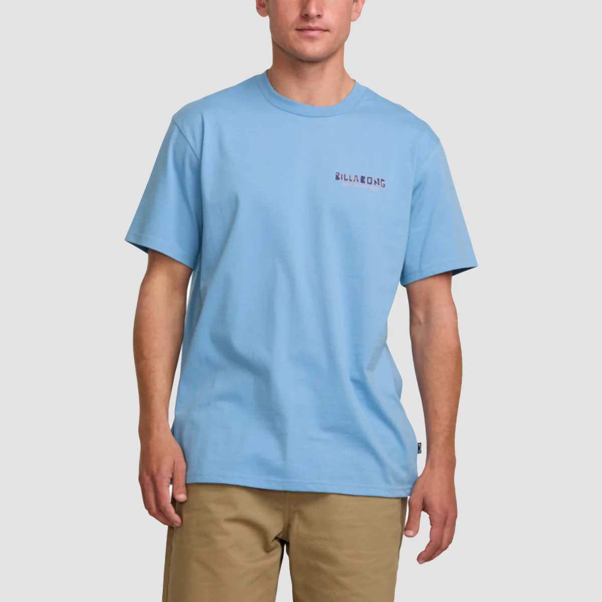 Billabong Twin Peaks Regu T-Shirt Sky Blue - Image 2