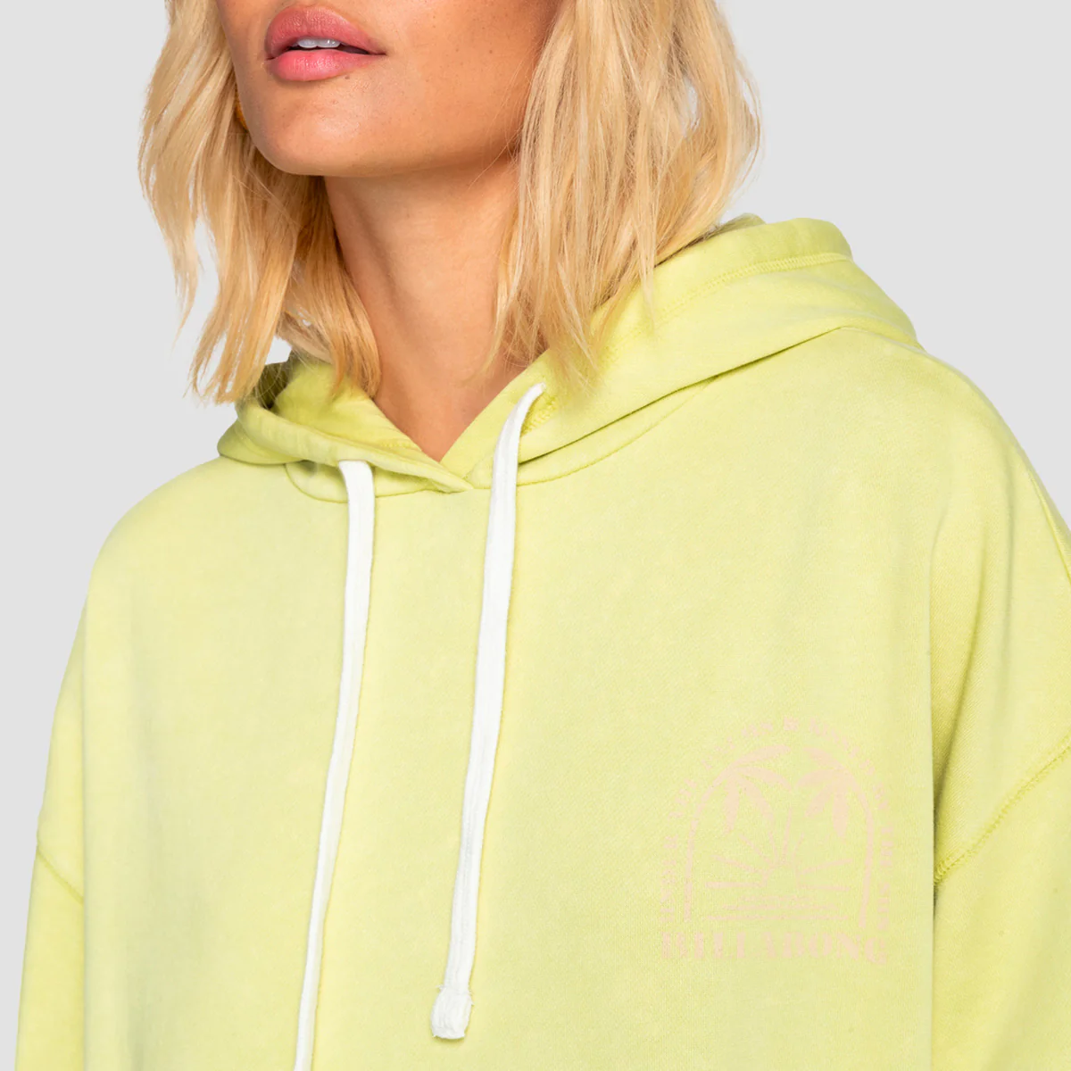 Billabong Under Your Kiss Pullover Hoodie Pea Pod - Womens - Image 3