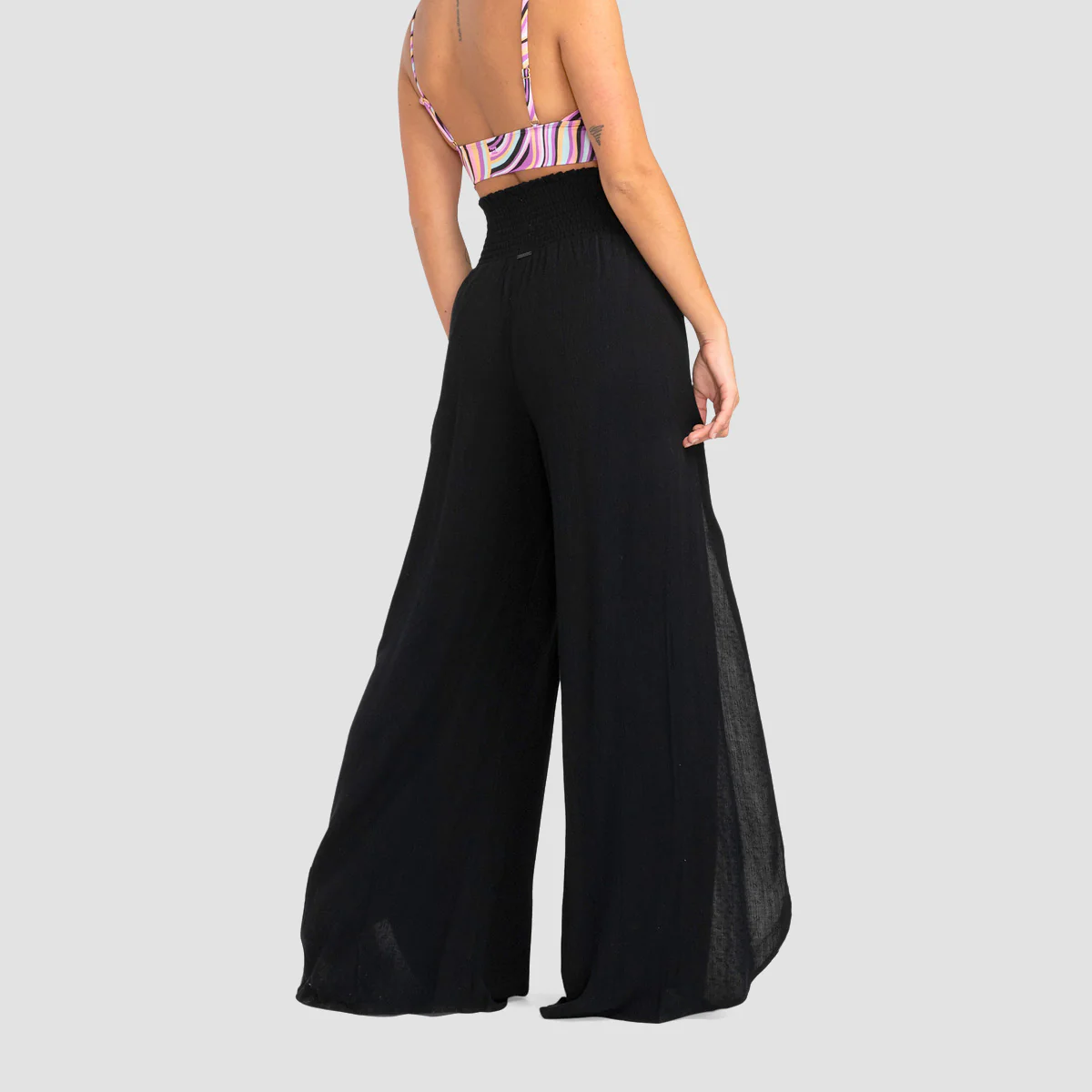 Billabong Wandering Soul Beachy Trousers Black - Womens - Image 2