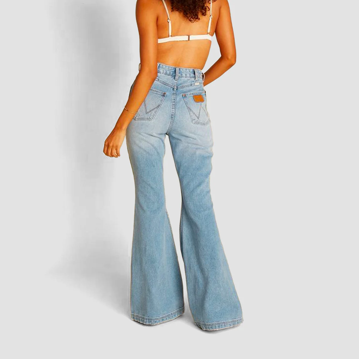 Billabong Wrangler True Blue High Waist Jeans Blue Surf - Womens - Image 2